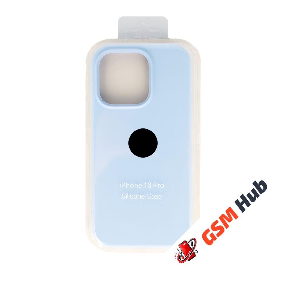 Чехол Силиконовый iPhone 16 Pro (№5) (Сиренево-фиолетовый)