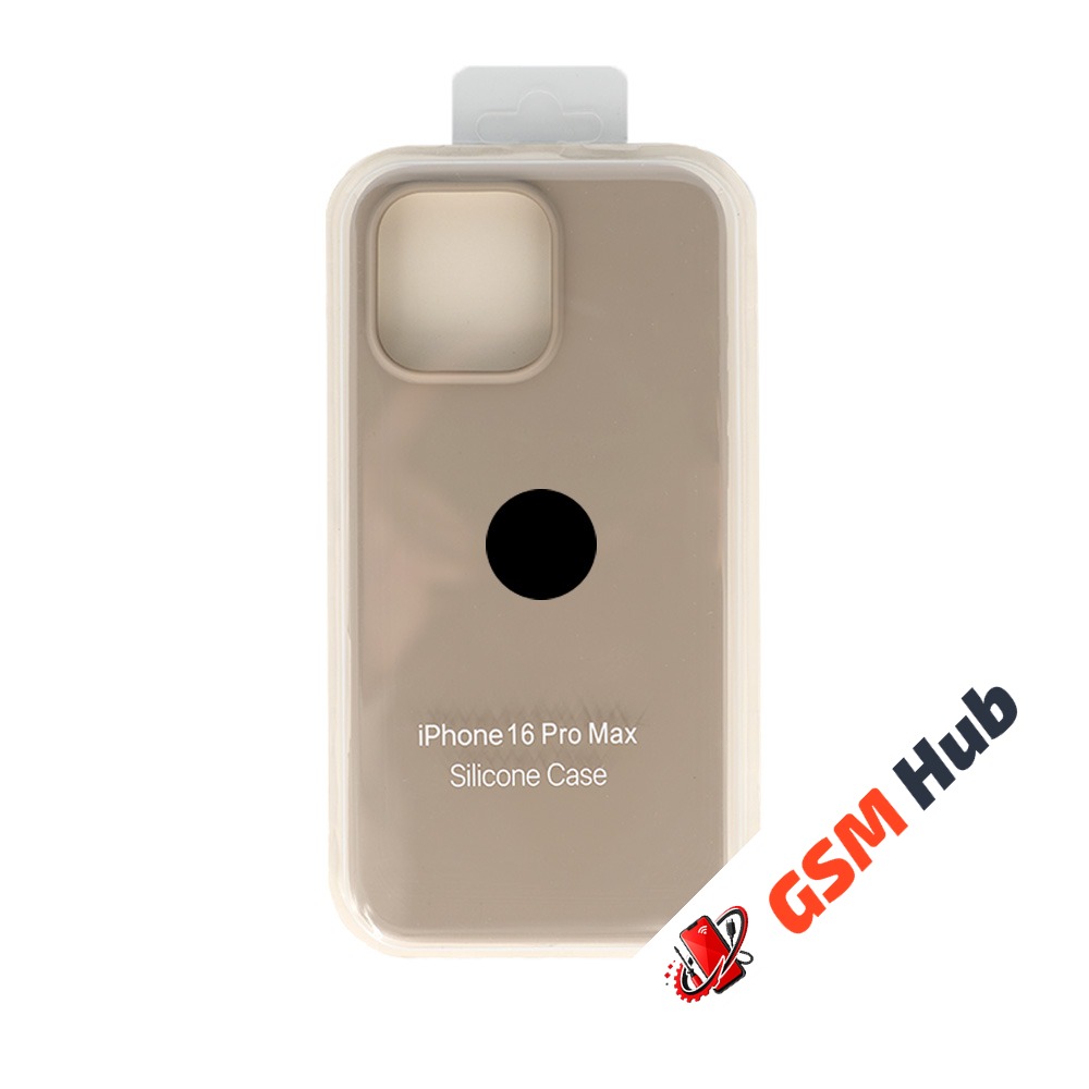 Чехол Силиконовый iPhone 16 Pro Max (№23) (Серый)