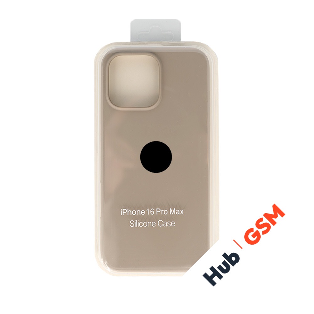 Чехол Силиконовый iPhone 16 Pro Max (№23) (Серый)