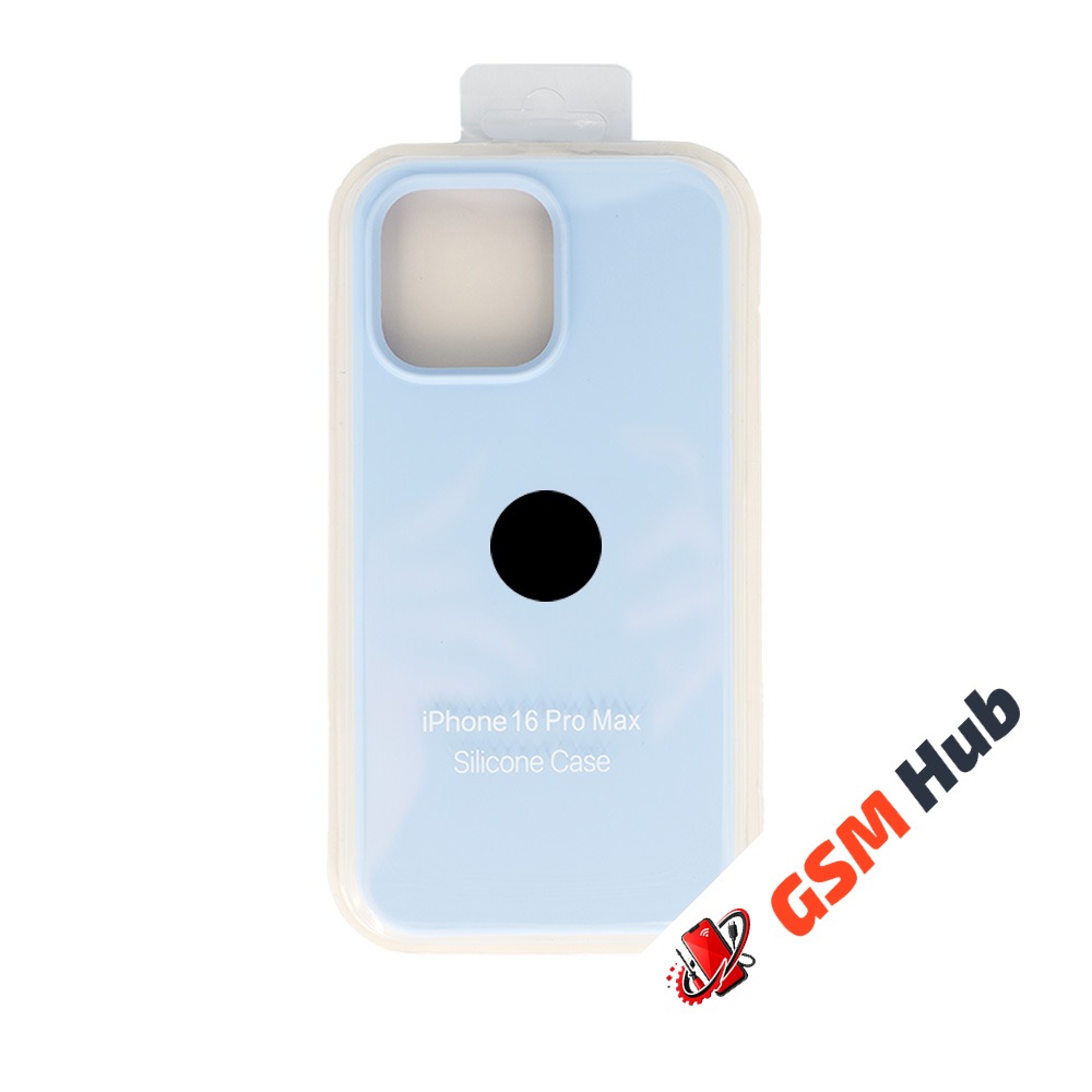 Чехол Силиконовый iPhone 16 Pro Max (№5) (Сиренево-фиолетовый)