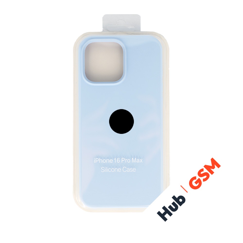 Чехол Силиконовый iPhone 16 Pro Max (№5) (Сиренево-фиолетовый)