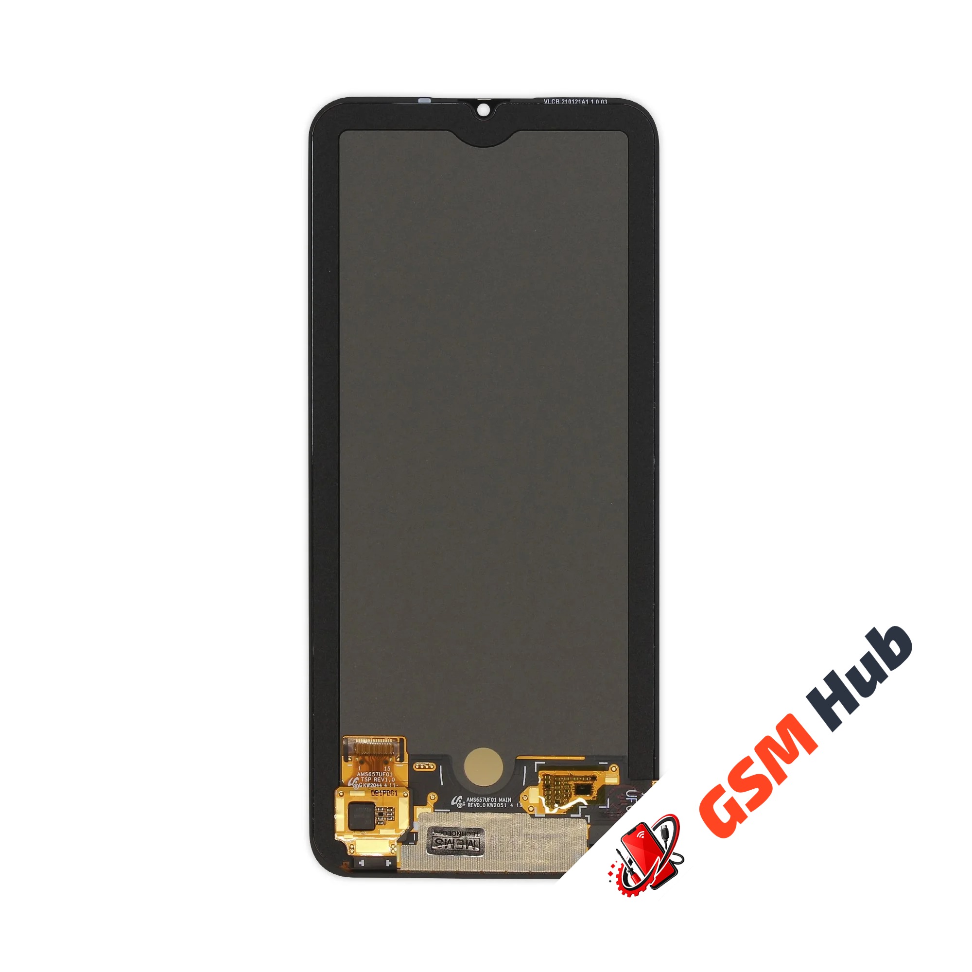 Дисплей Xiaomi Mi 10 Lite 5G (M2002J9G) (Оригинал) (Черный) KRYON