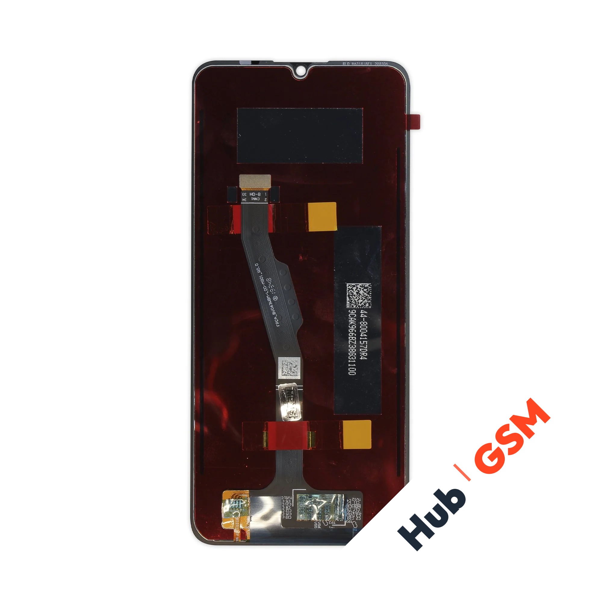 Дисплей Huawei Honor 9A (MOA-LX9N) / Y6p (MED-LX9N) (Оригинал) (Черный) Hub GSM