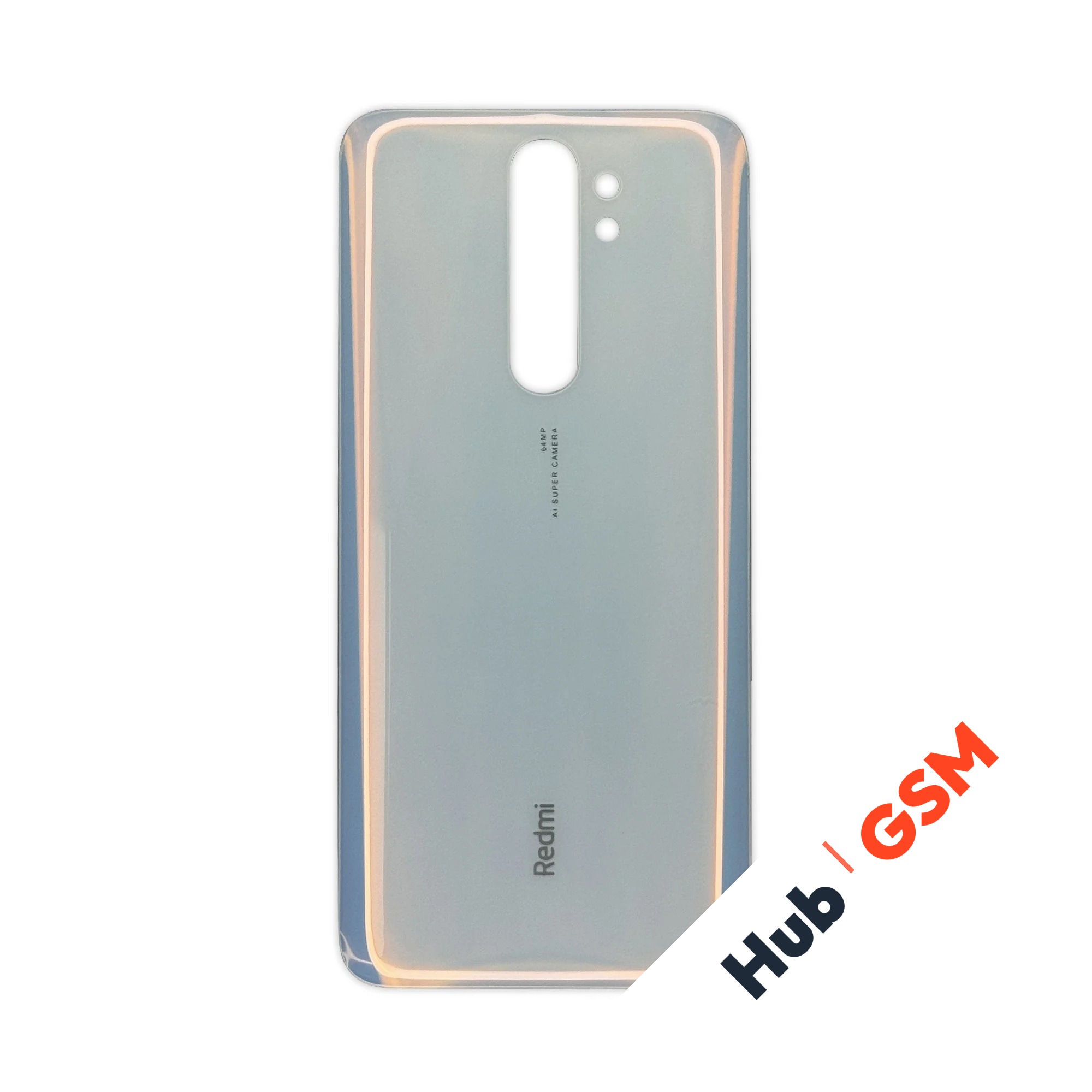 Задняя крышка Xiaomi Redmi Note 8 Pro (M1906G7G) (Белый) Premium