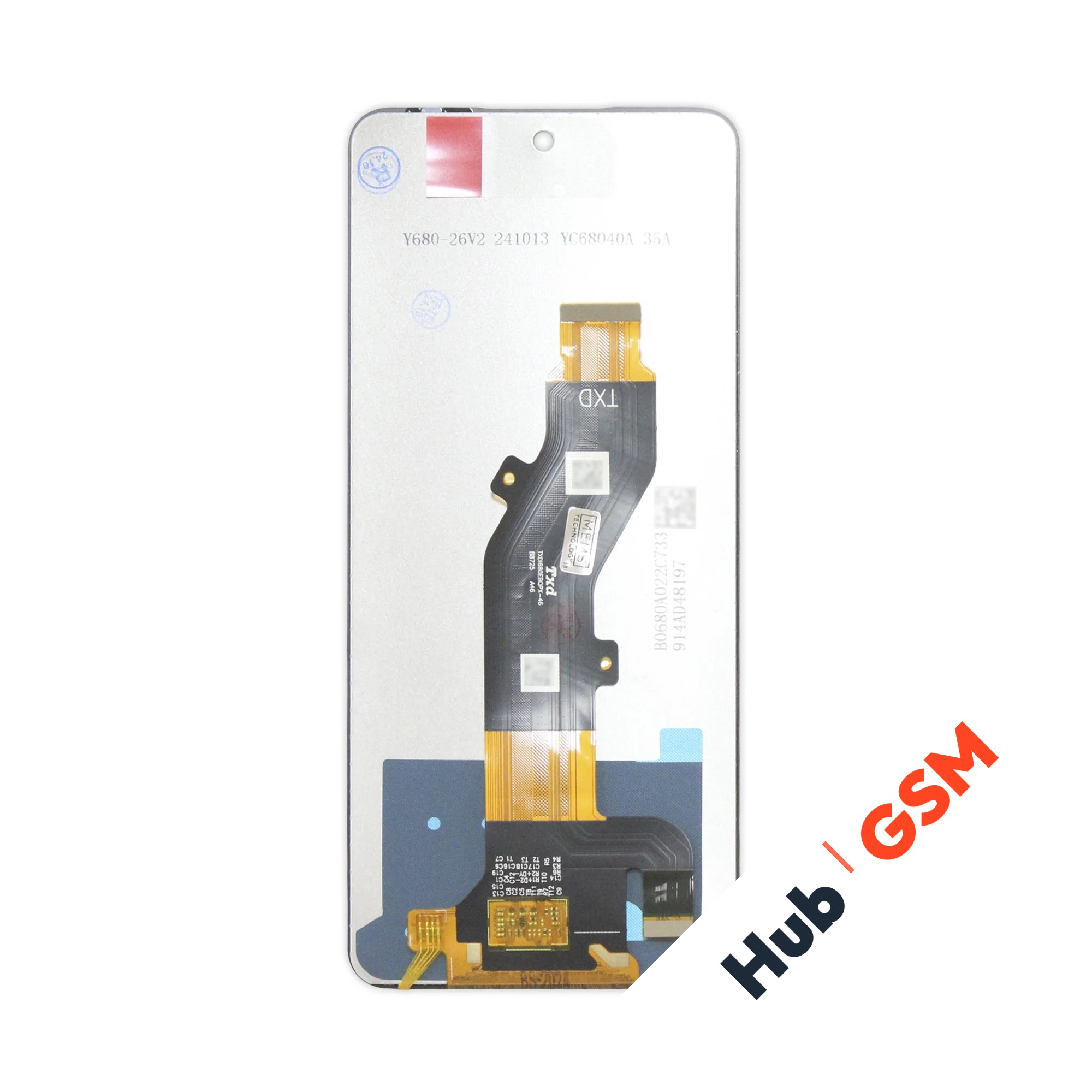 Дисплей Infinix Hot 50 4G (X6882) (Оригинал) (Черный) Hub GSM
