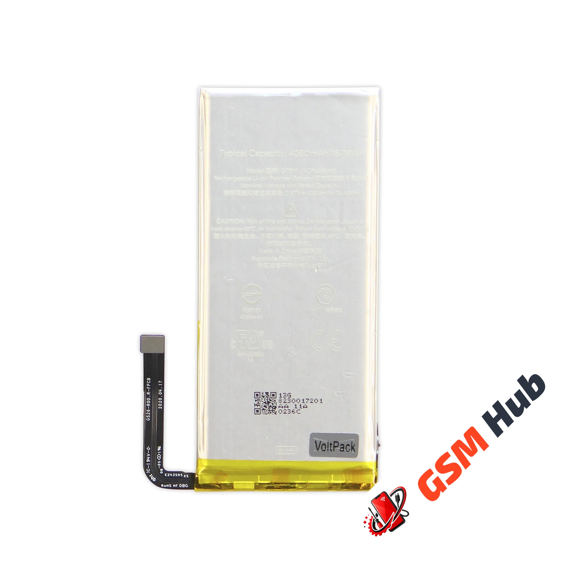 Аккумулятор Google Pixel 5 4080mAh VoltPack