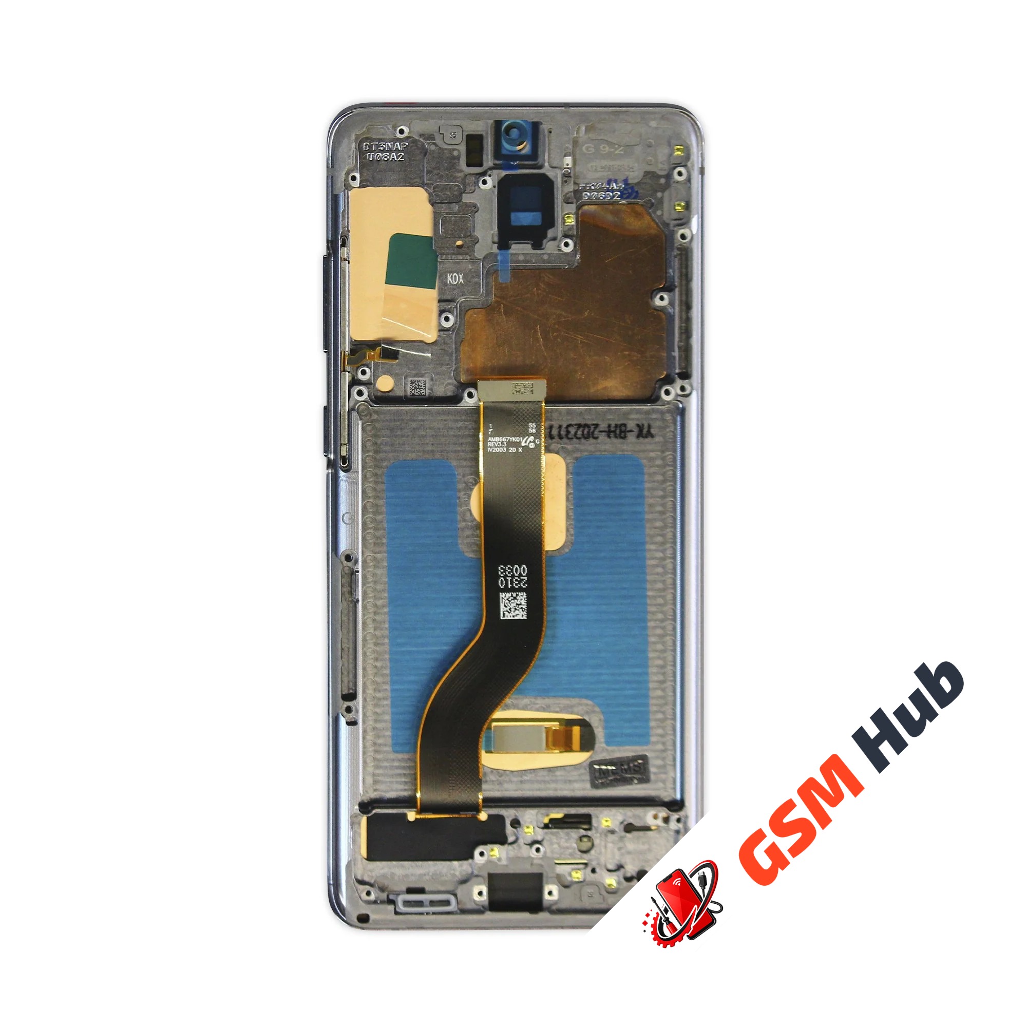 Дисплей Samsung Galaxy S20+ (G986) (Soft OLED) (В рамке) (120 Гц, Full Size)