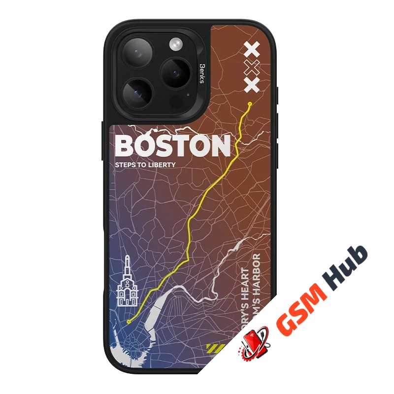 Чехол Benks Dynamic City iPhone 16 (Boston)
