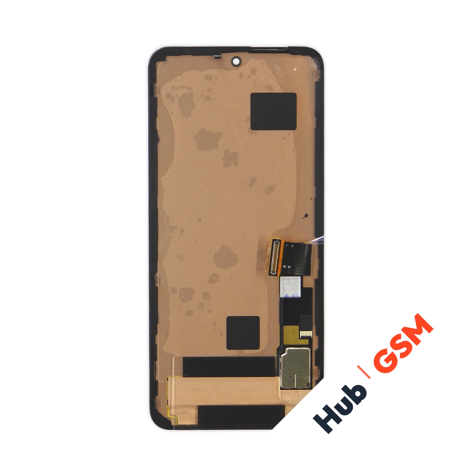 Дисплей Google Pixel 8 (GKWS6/G9BQD/GZPFO/GPJ41) (Оригинал) (В рамке) (Черный) Hub GSM