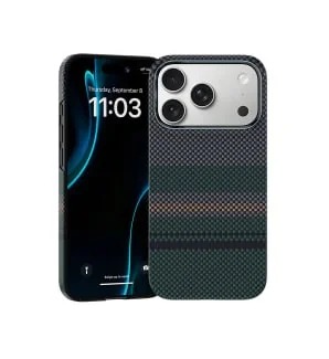 Чехол Benks Magnetic Kevlar Aurora (Limited Edition) iPhone 17 Pro Max (Green)