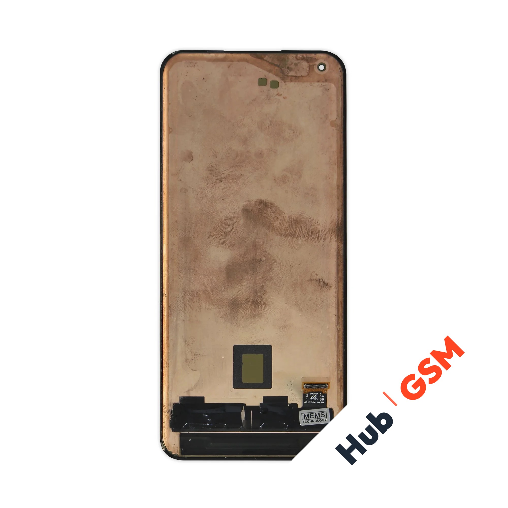 Дисплей Xiaomi Mi 11 Ultra (M2102K1G) / Mi 11 Pro (M2102K1AC) (Оригинал) (Черный) Hub GSM