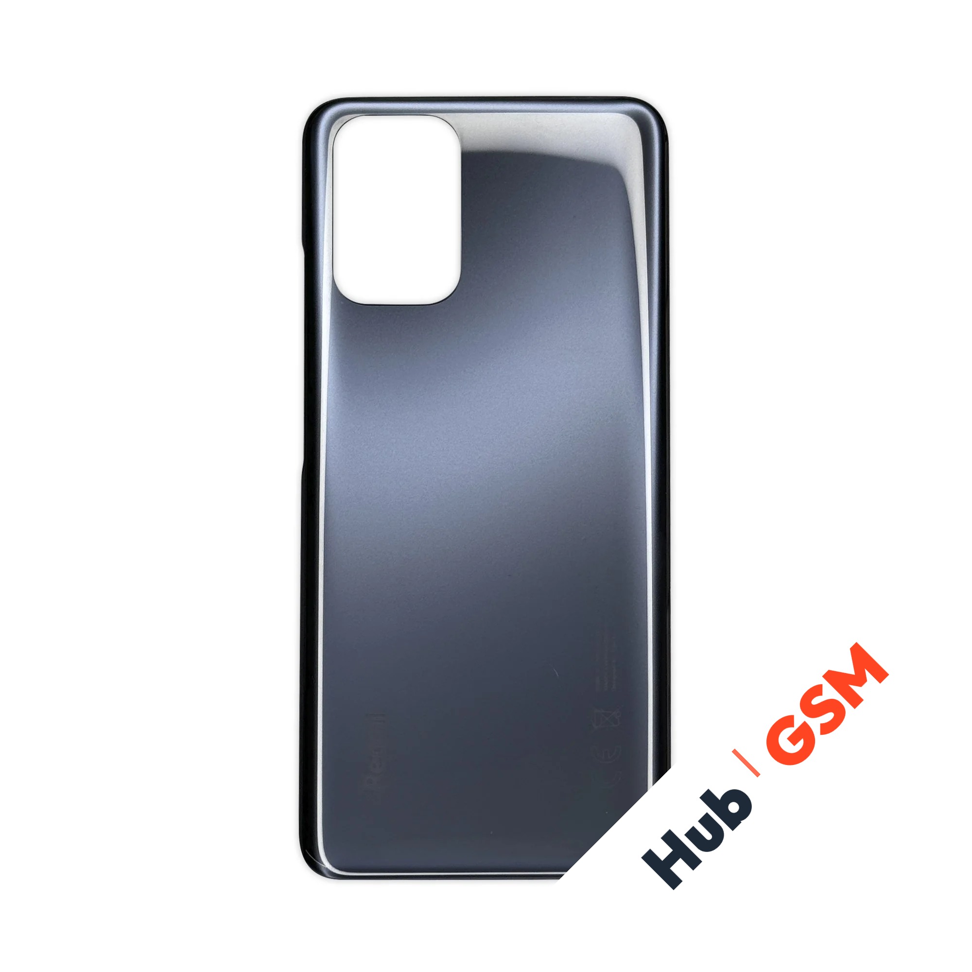 Задняя крышка Xiaomi Redmi Note 10S (M2101K7BG) (Серый) Premium