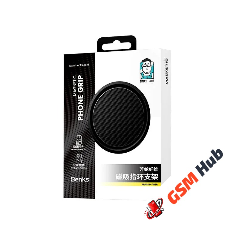 Магнитное кольцо-держатель Benks ArmorPop L56 (Prestige) Kevlar