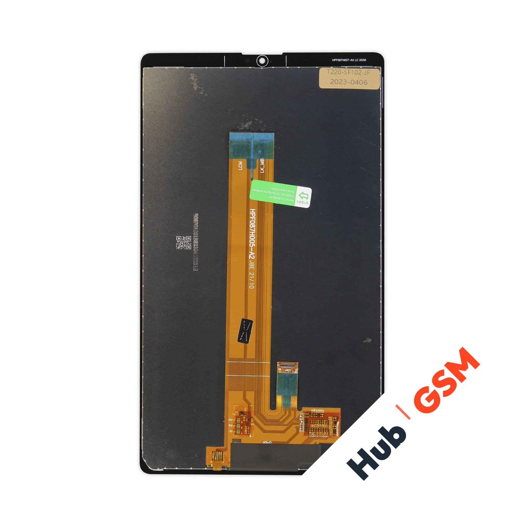 Дисплей Samsung Galaxy Tab A7 Lite LTE (T225 / T220N) (Оригинал) (Черный) Hub GSM