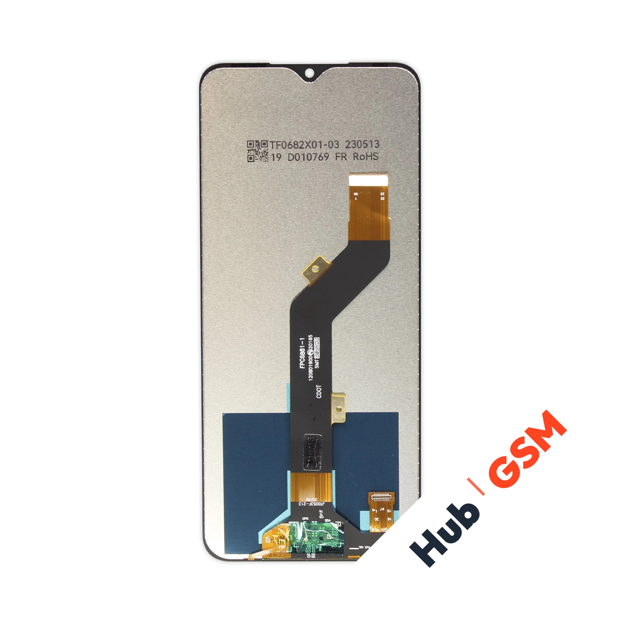 Дисплей Infinix Hot 10 Play / 11 Play (X688C/X688B) (Оригинал) (Черный) Hub GSM