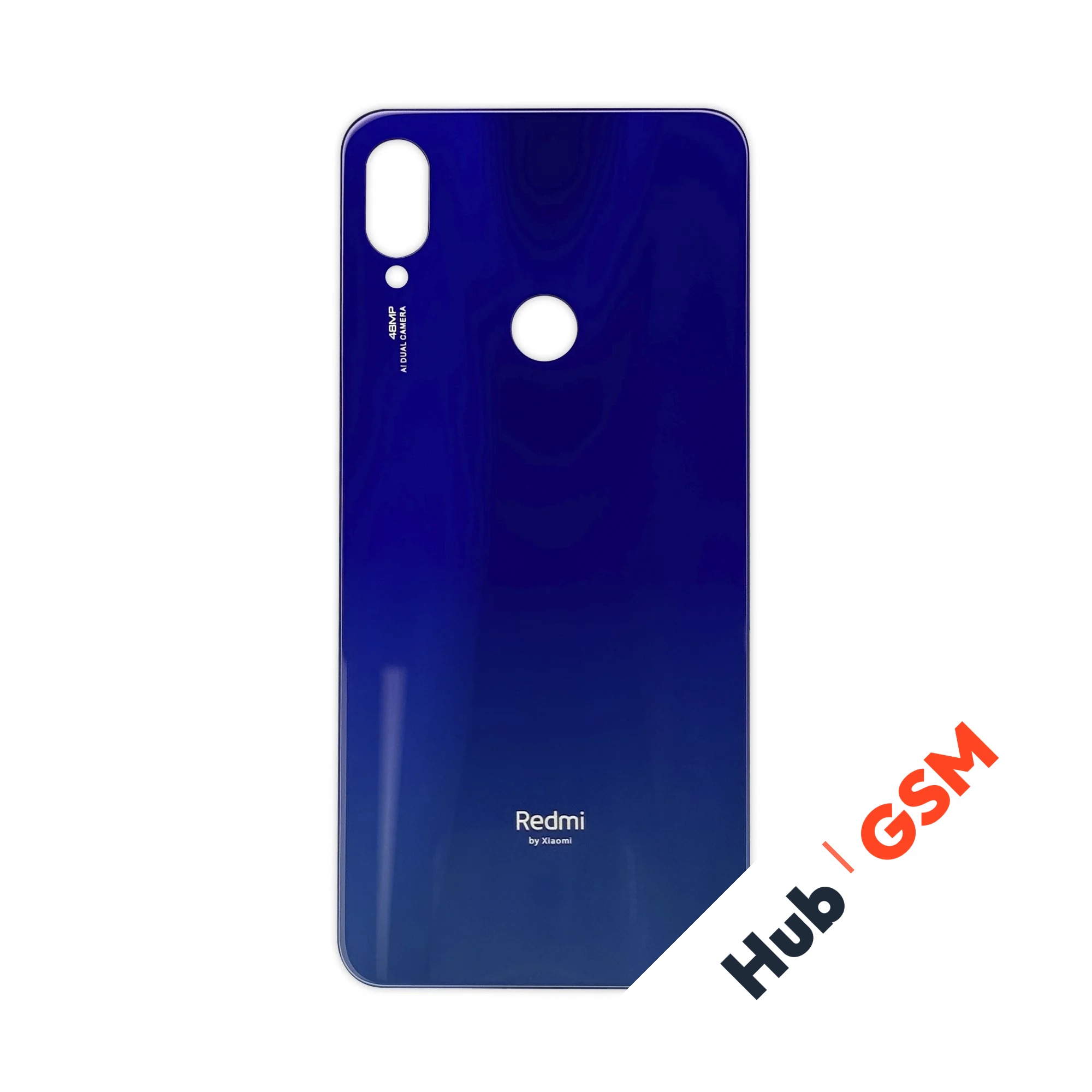 Задняя крышка Xiaomi Redmi Note 7 (M1901F7G) / Redmi Note 7 Pro (Синий) Premium