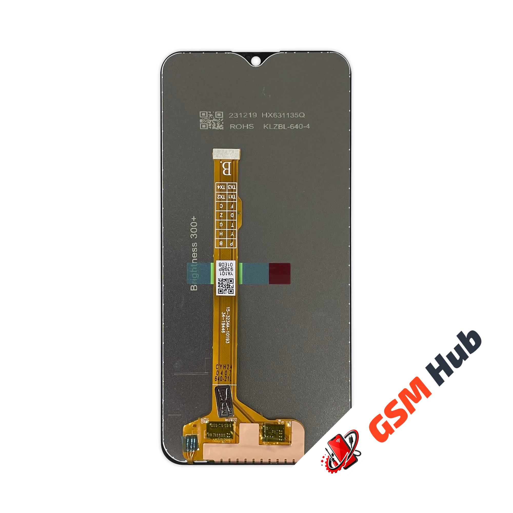 Дисплей Vivo Y11/Y12/Y15/Y17/Y3 Оригинал (Черный)