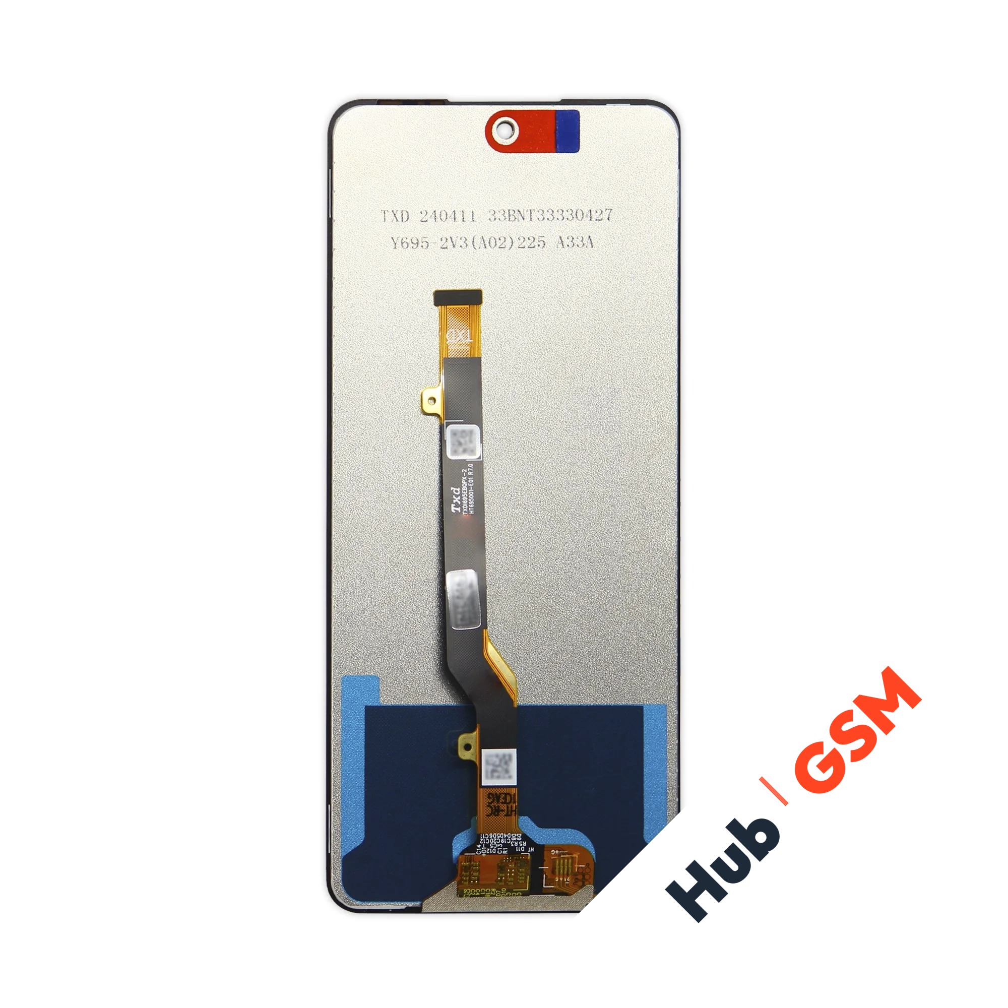 Дисплей Tecno Pova 2 (LE7n) (Оригинал) (Черный) Hub GSM