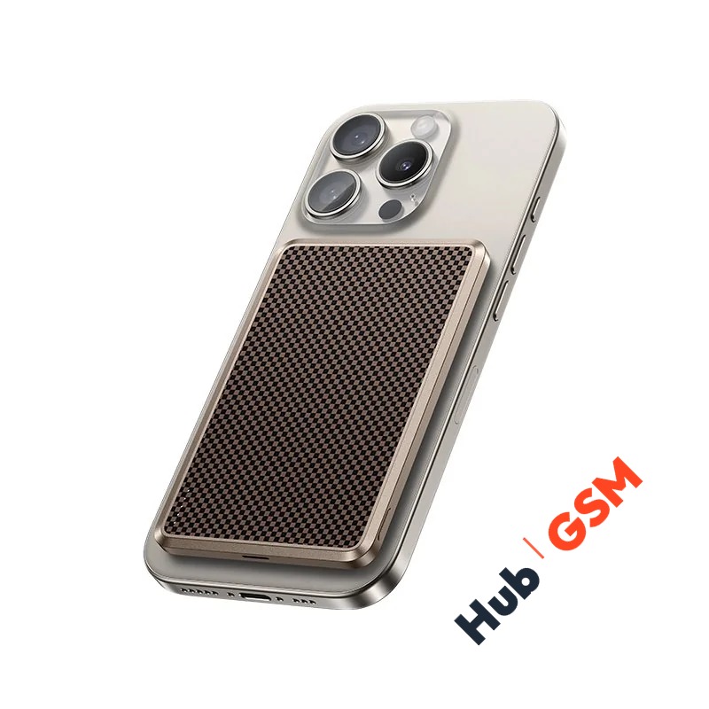 Внешний аккумулятор Benks ArmorGo Slim MP15 MagSafe 5000mAh ArmorTint (Gold)