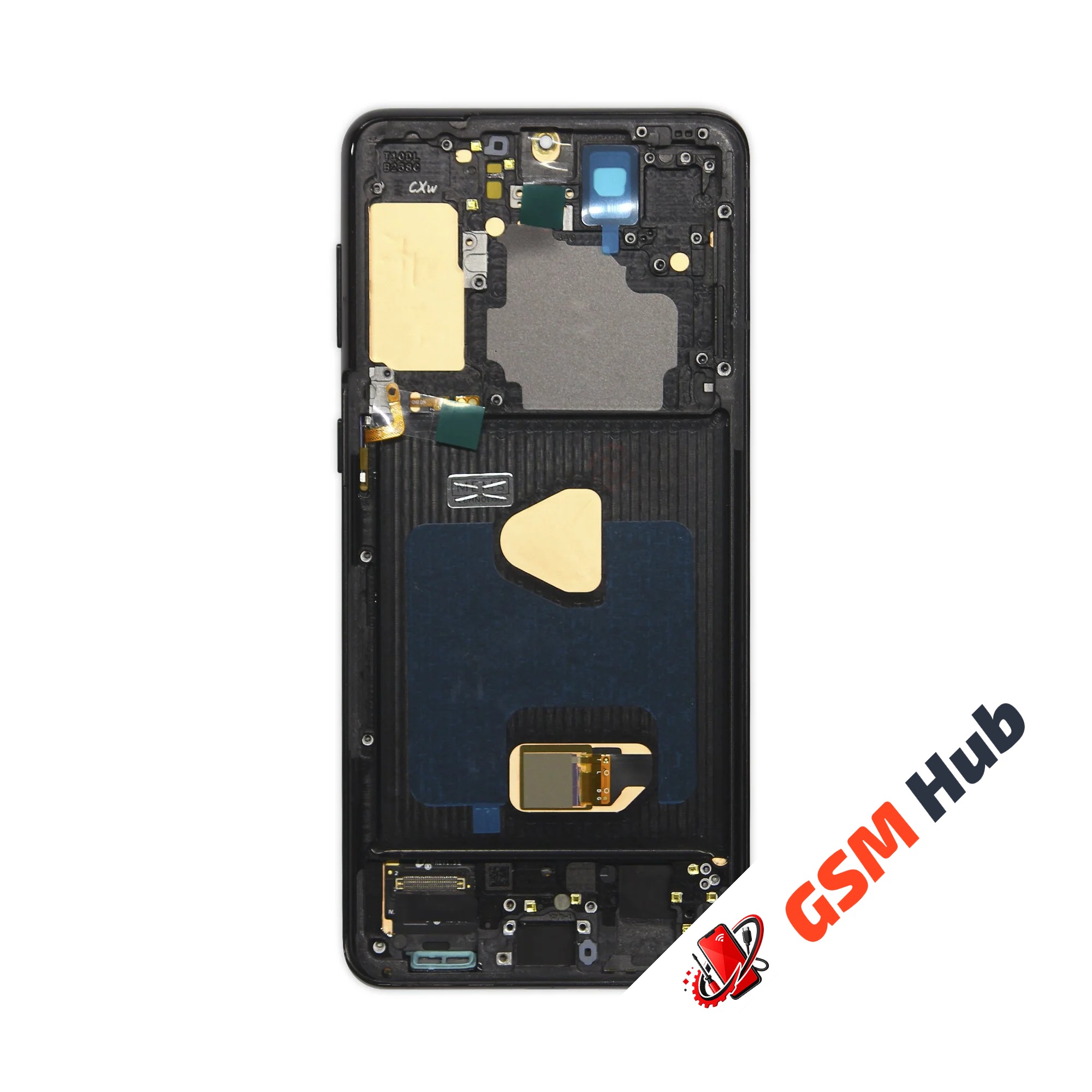 Дисплей Samsung Galaxy S21+ (G996) (Soft OLED) (В рамке) (120 Гц, Full Size)