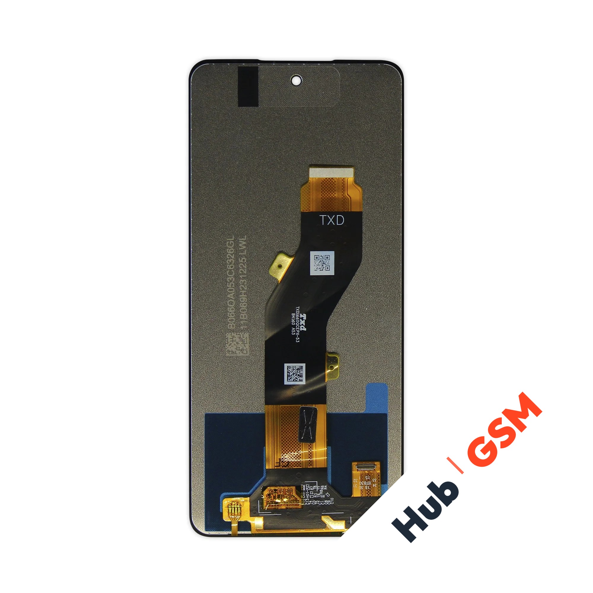 Дисплей Tecno Spark 20C (BG7n) (Оригинал) (Черный) Hub GSM