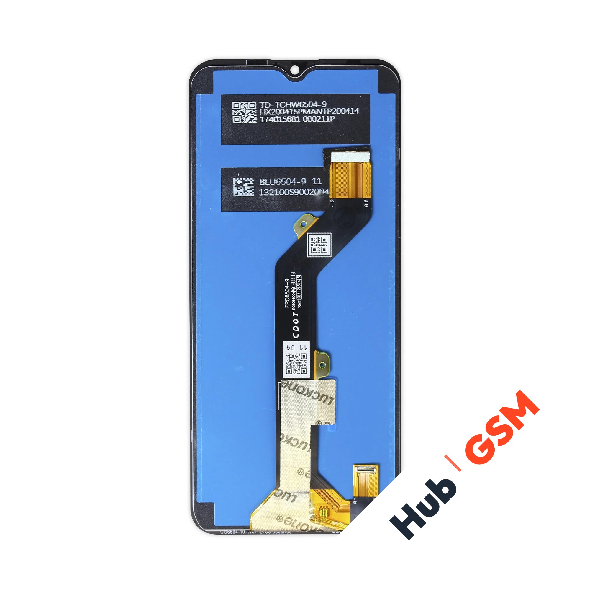 Дисплей Tecno Spark 6 Go (KE5) (Оригинал) (Черный) Hub GSM