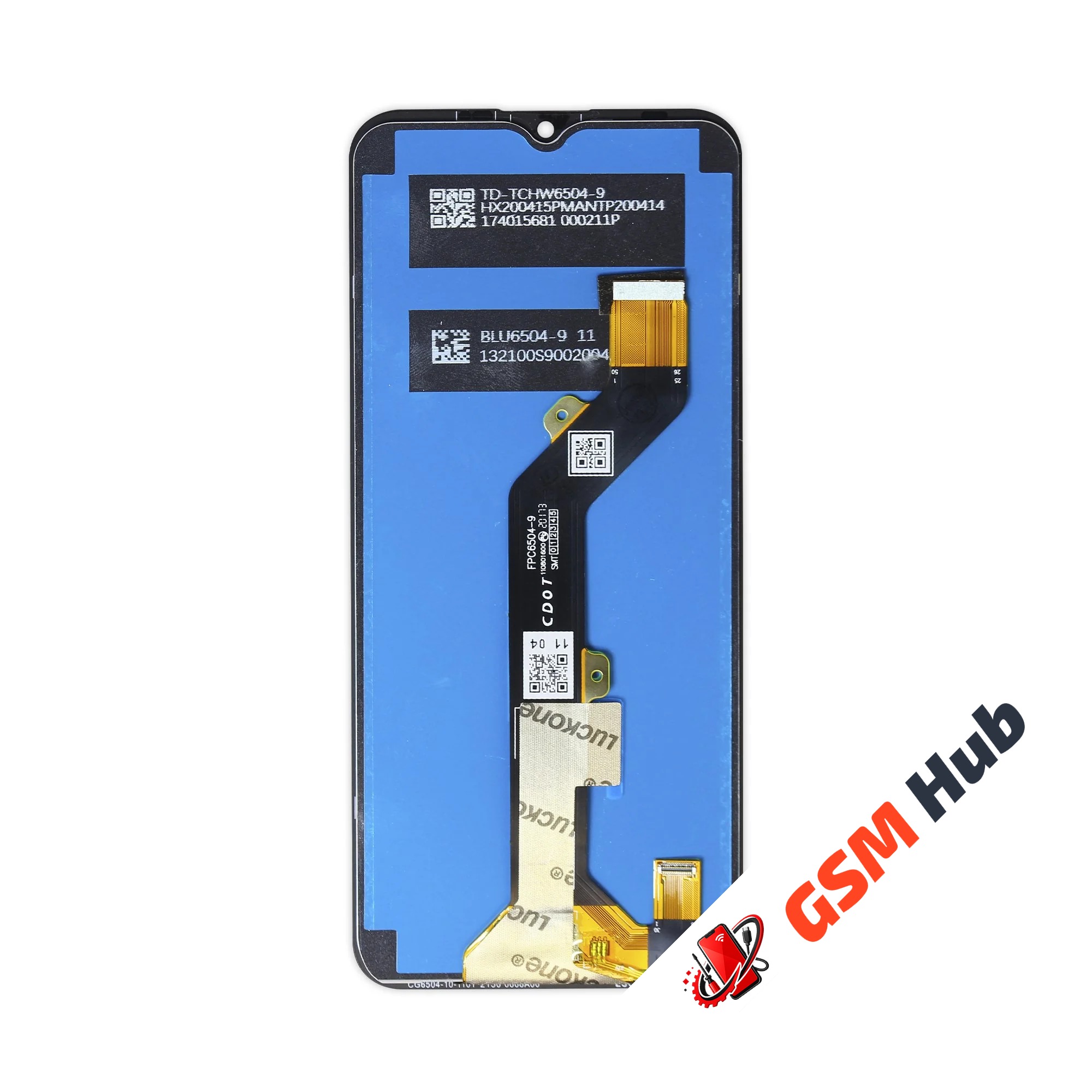 Дисплей Tecno Spark 6 Go (KE5) (Оригинал) (Черный)