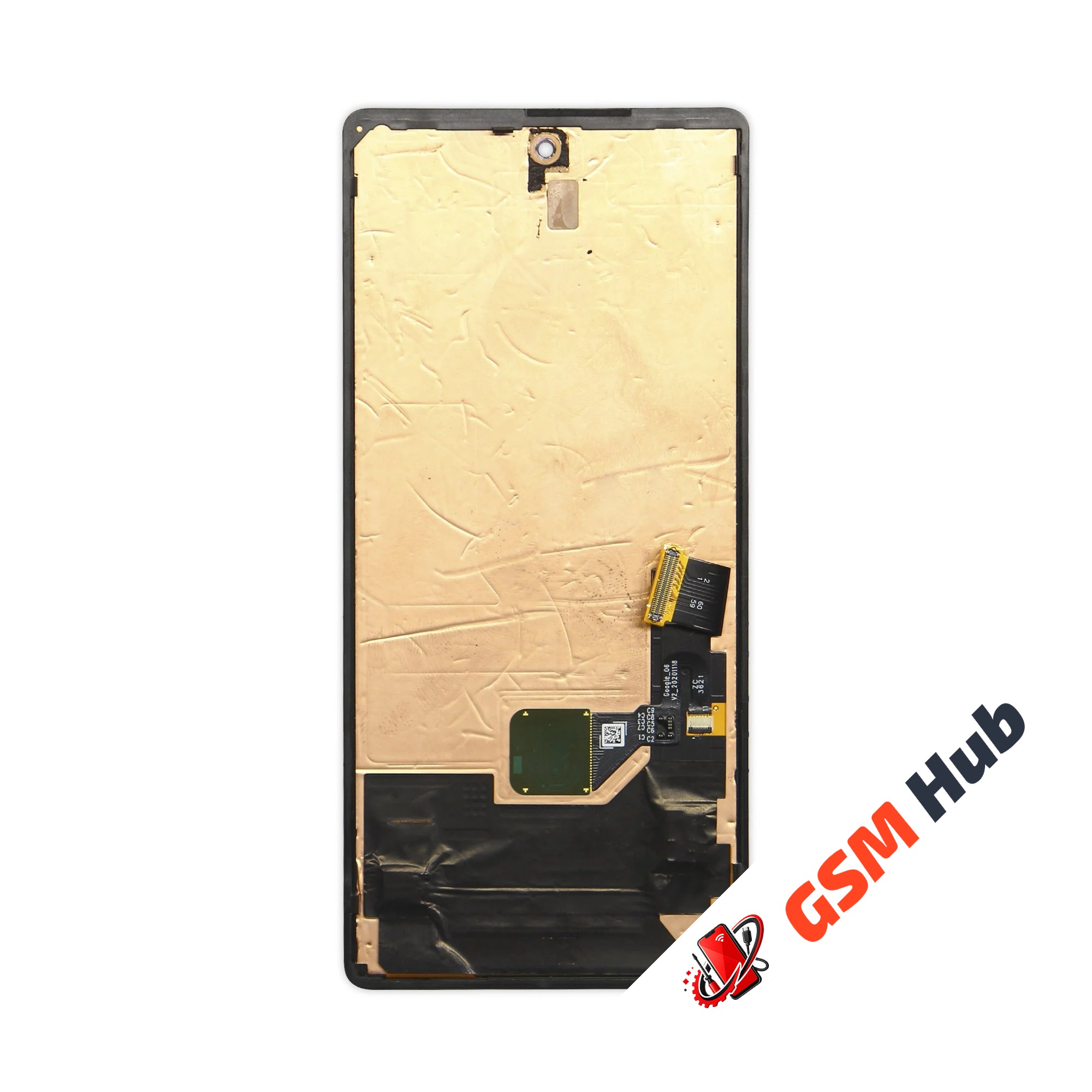 Дисплей Google Pixel 6 (GB7N6/G9S9B16/G9S9B/GR1YH) (Оригинал) (В рамке) (Черный) KRYON