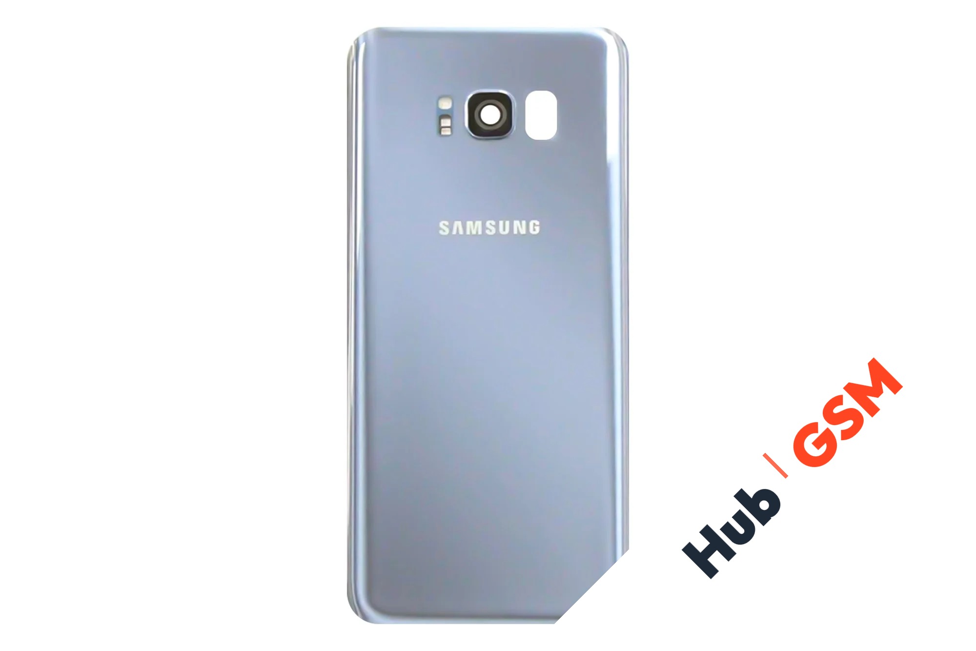 Задняя крышка Samsung Galaxy S8+ (G955F) (Синий) (Со стеклом камеры) Premium