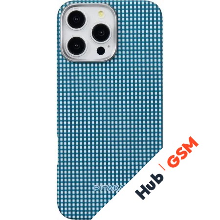 Чехол PITAKA Slim Case iPhone 16 Pro (Ocean)