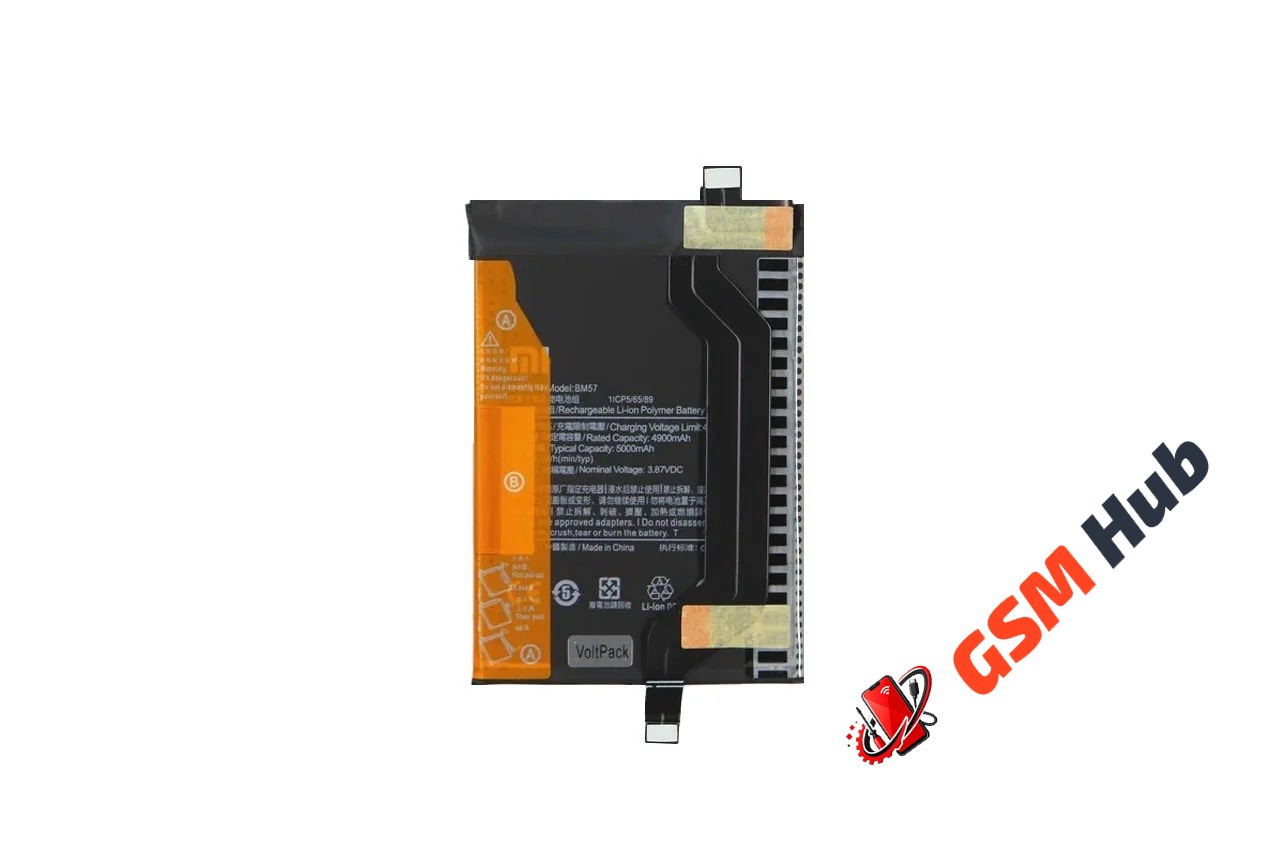 Аккумулятор Xiaomi Redmi Note 10 Pro 5G / Poco X3 GT (BM57) 5000mAh VoltPack