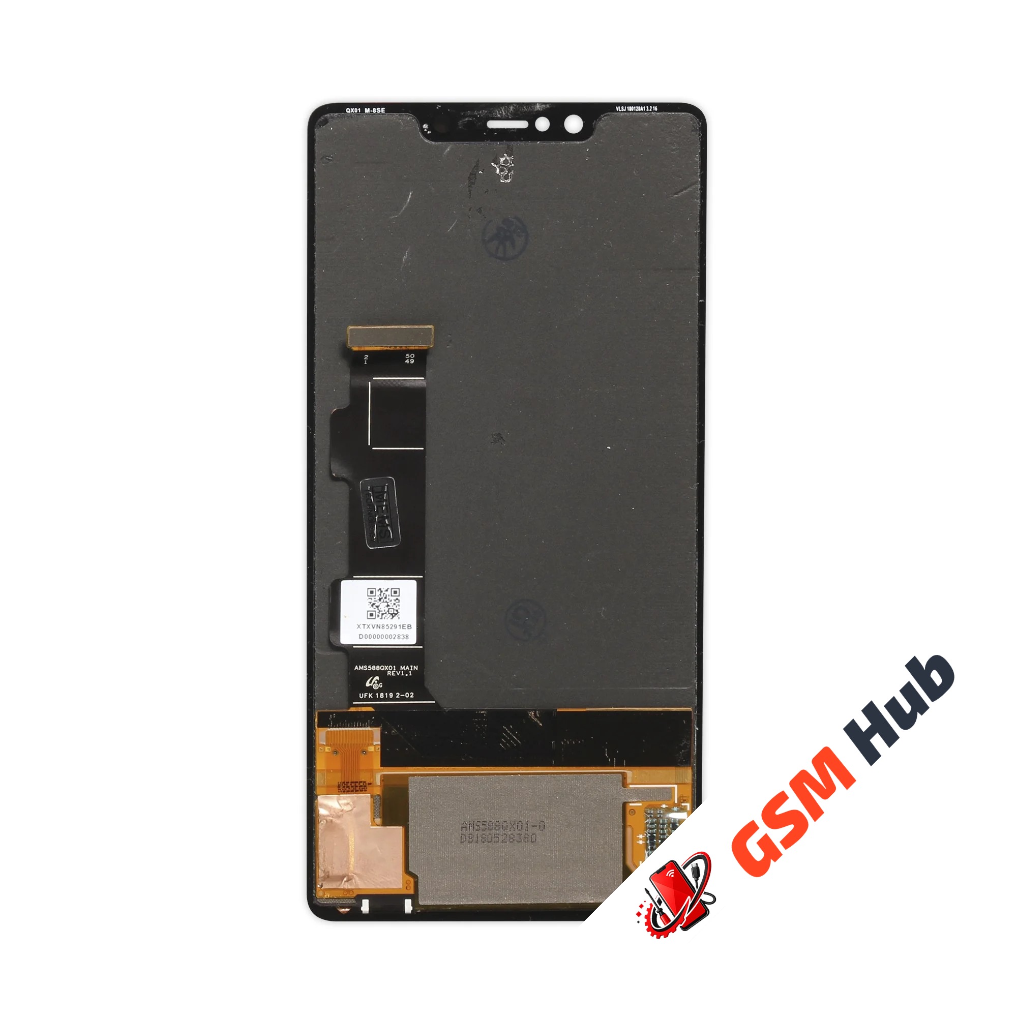 Дисплей Xiaomi Mi 8 SE (M1805E2A) (Оригинал) (Черный) KRYON