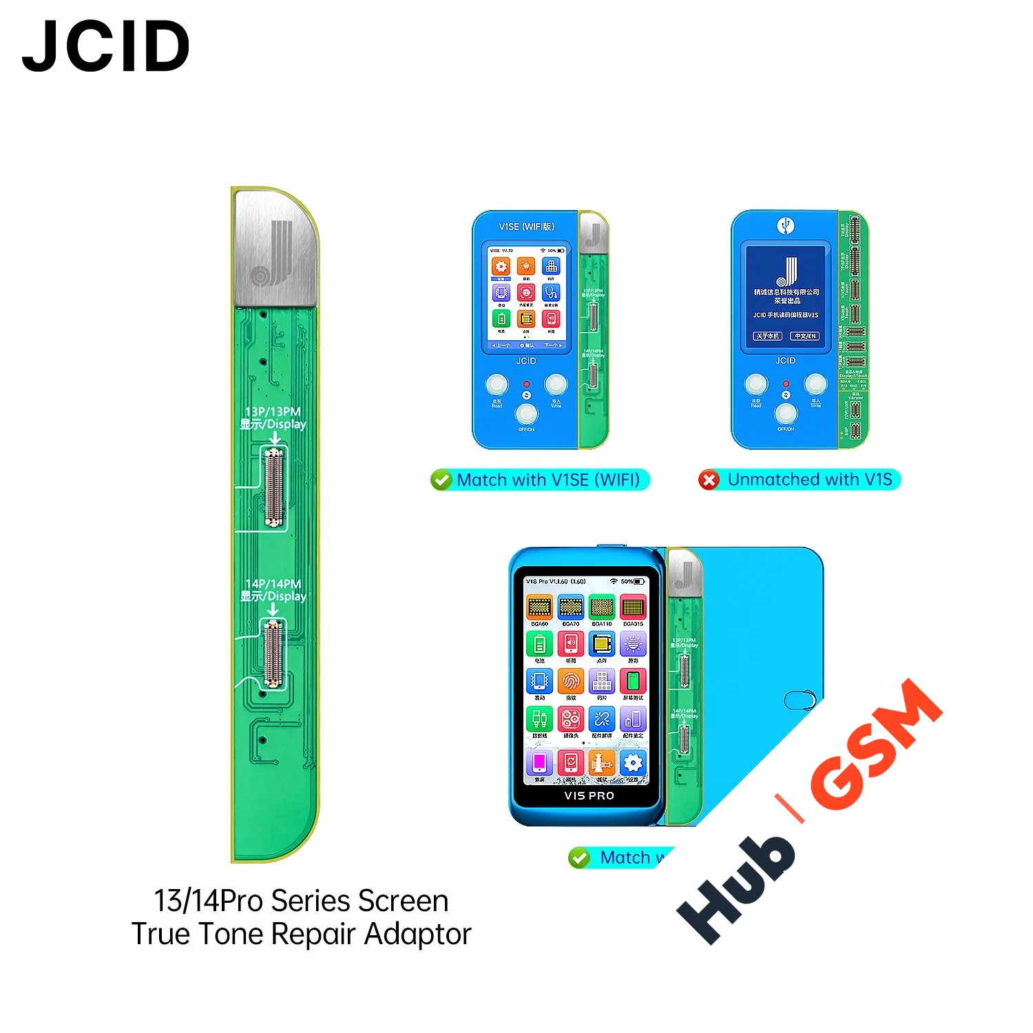 Плата к программатору JCID V1S для широкоугольной камеры iPhone 13-14