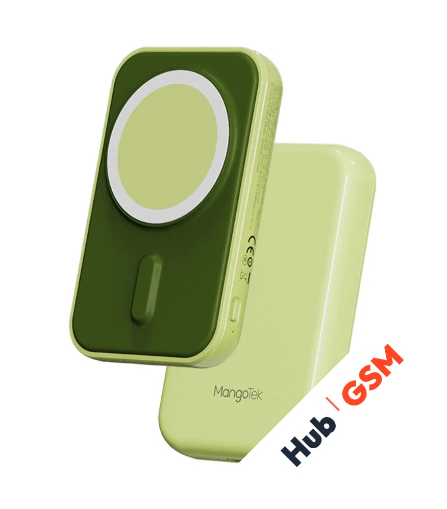Внешний аккумулятор MangoTek MagSafe MGP03 (10000mAh) (Green)