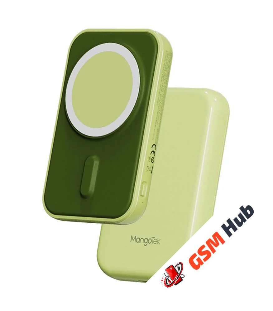 Внешний аккумулятор MangoTek MagSafe MGP03 (10000mAh) (Green)
