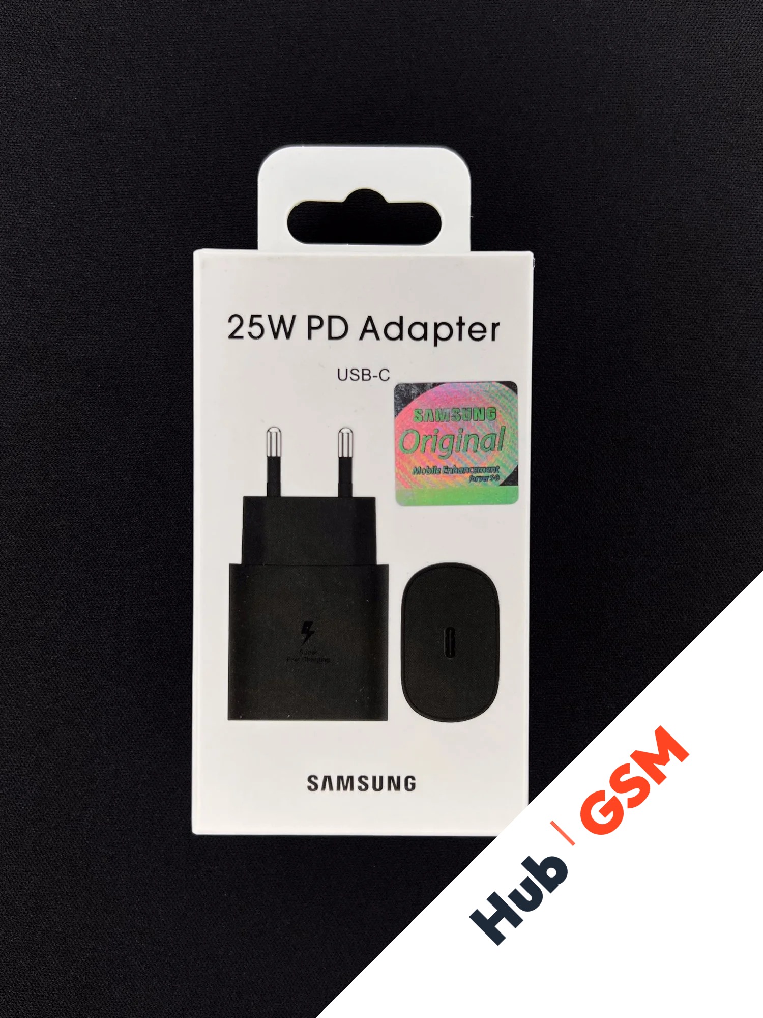 Сетевой адаптер Samsung 25W USB-C (Черный)