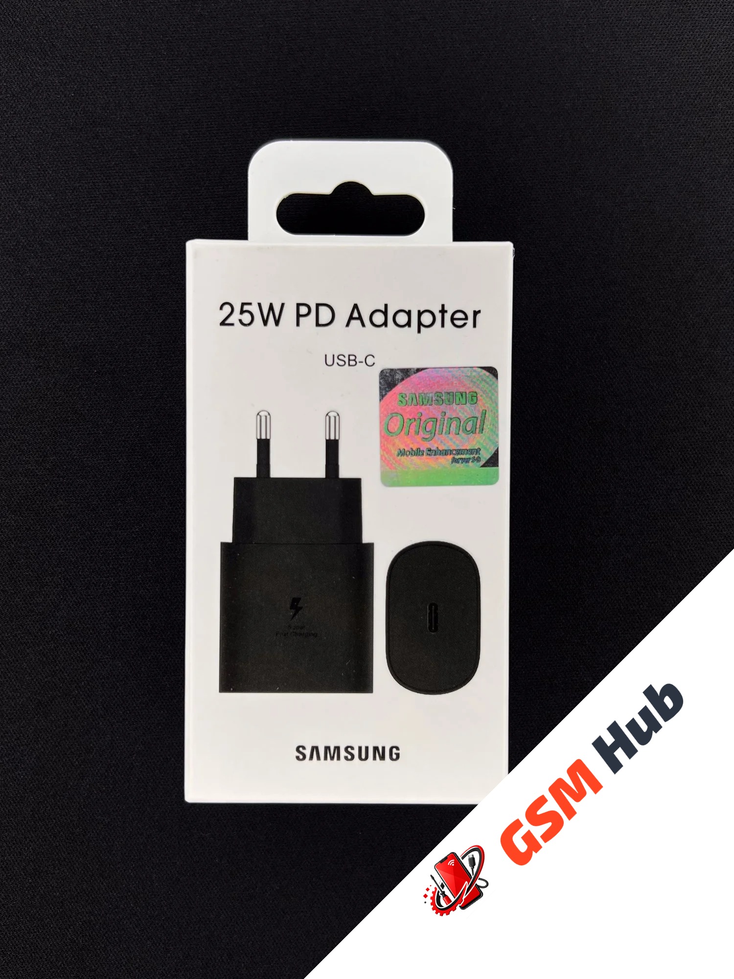 Сетевой адаптер Samsung 25W USB-C (Черный)