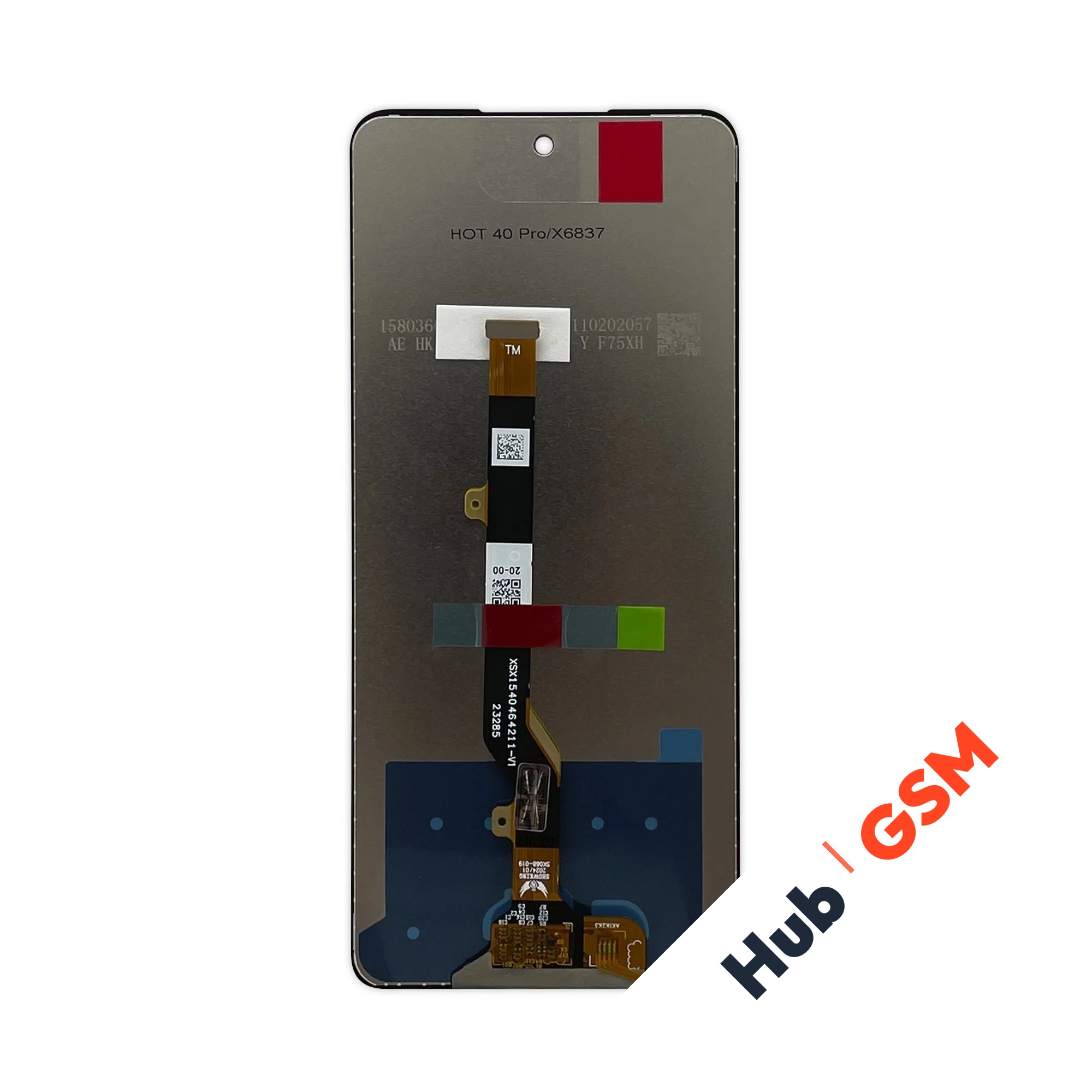 Дисплей Infinix Hot 40 Pro (X6837) (Оригинал) (Черный) Hub GSM