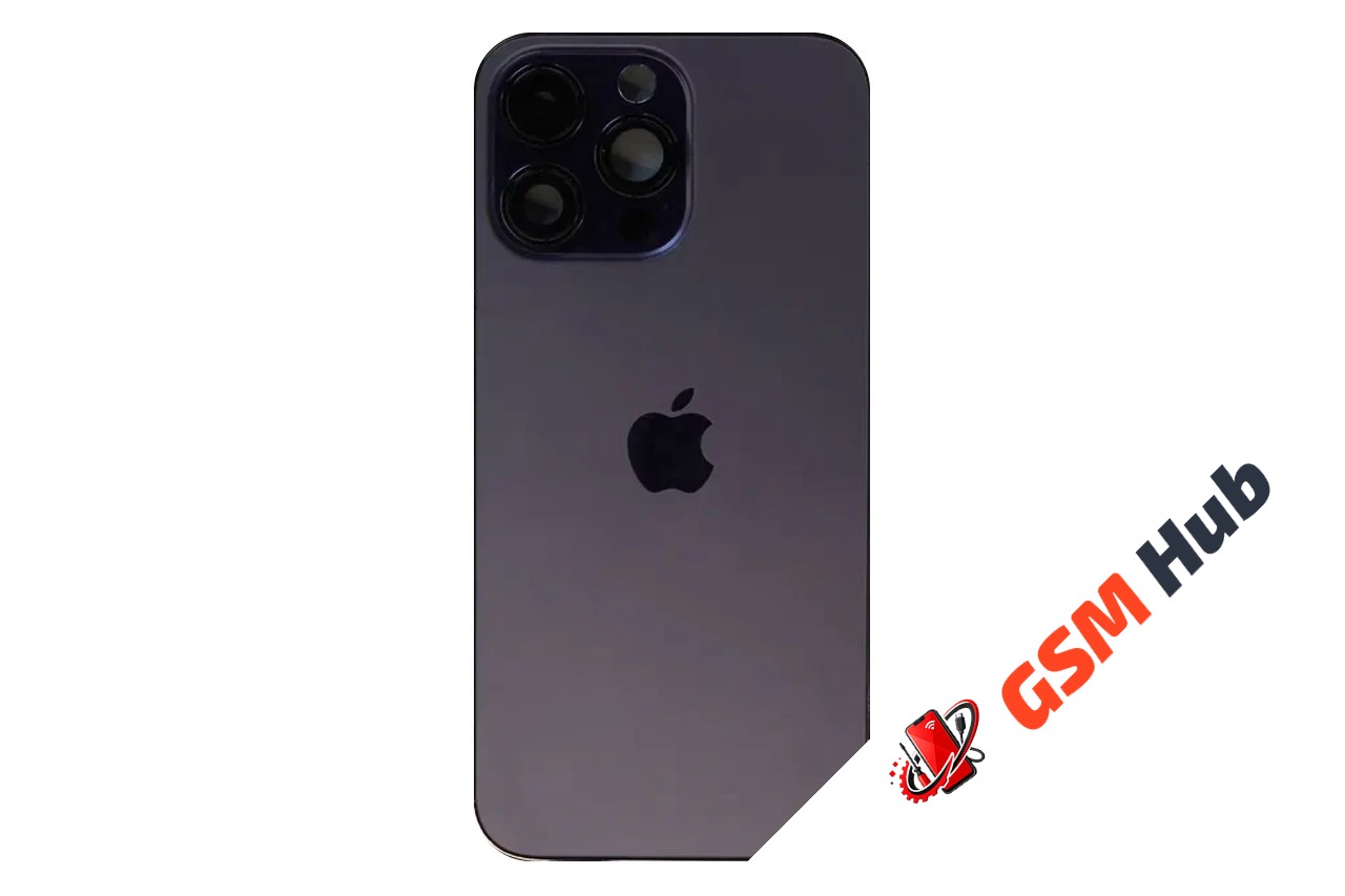 Корпус с кнопками iPhone 14 Pro Max Оригинал (Deep Purple)