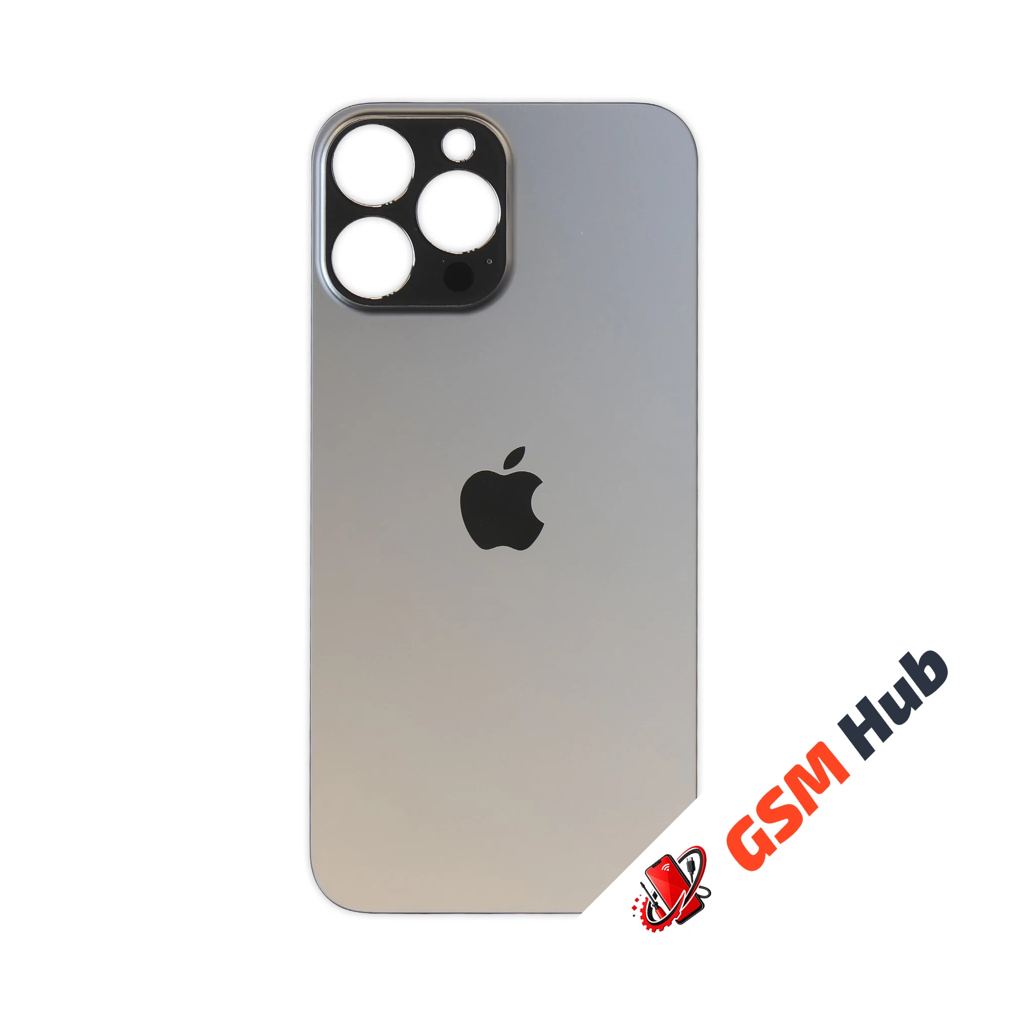 Задняя крышка (стекло) Широкий вырез iPhone 13 Pro (Graphite)