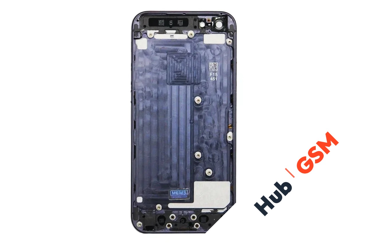 Корпус с кнопками iPhone 5 Оригинал (Black)