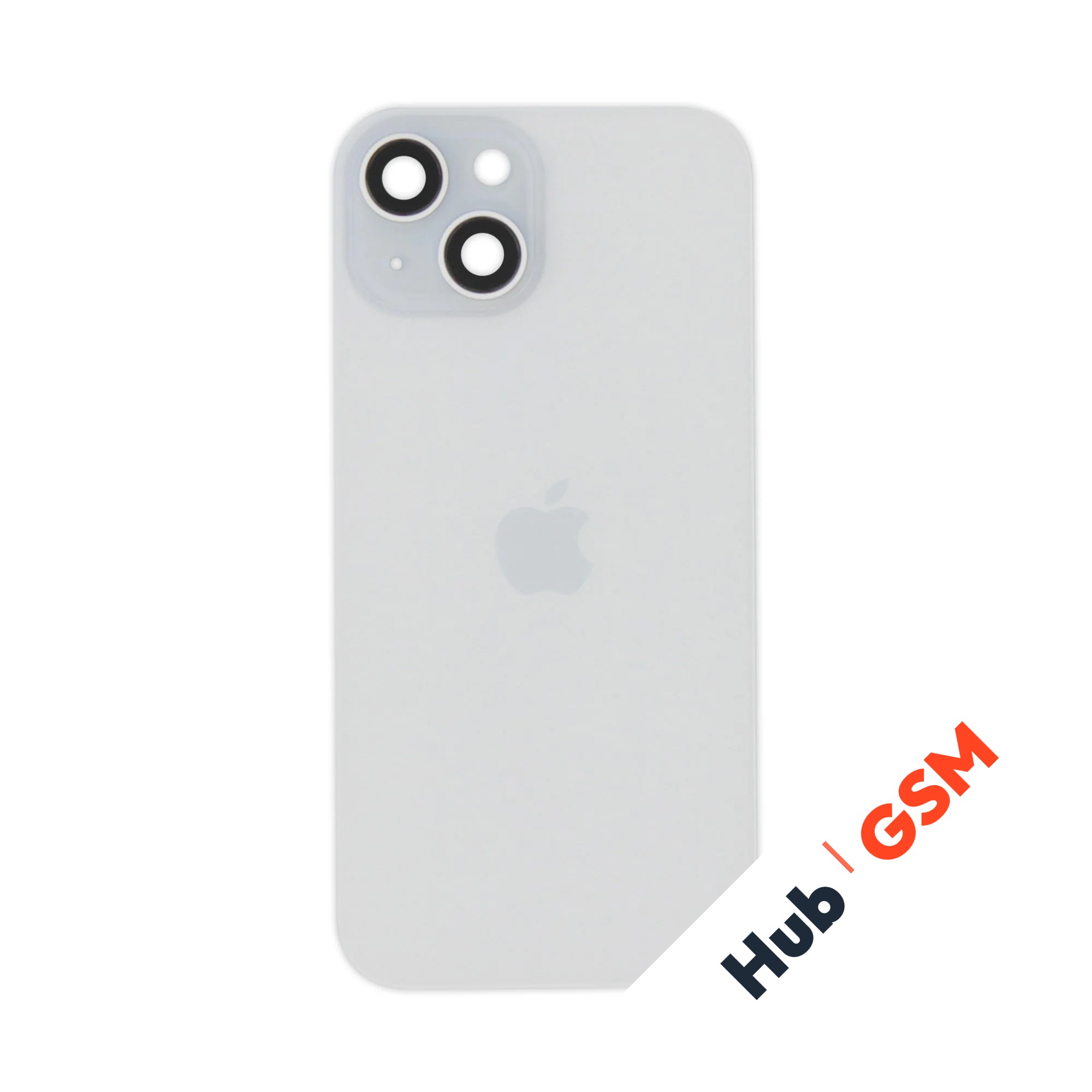 Задняя крышка (стекло) в сборе с рамкой iPhone 15 Оригинал (Blue)