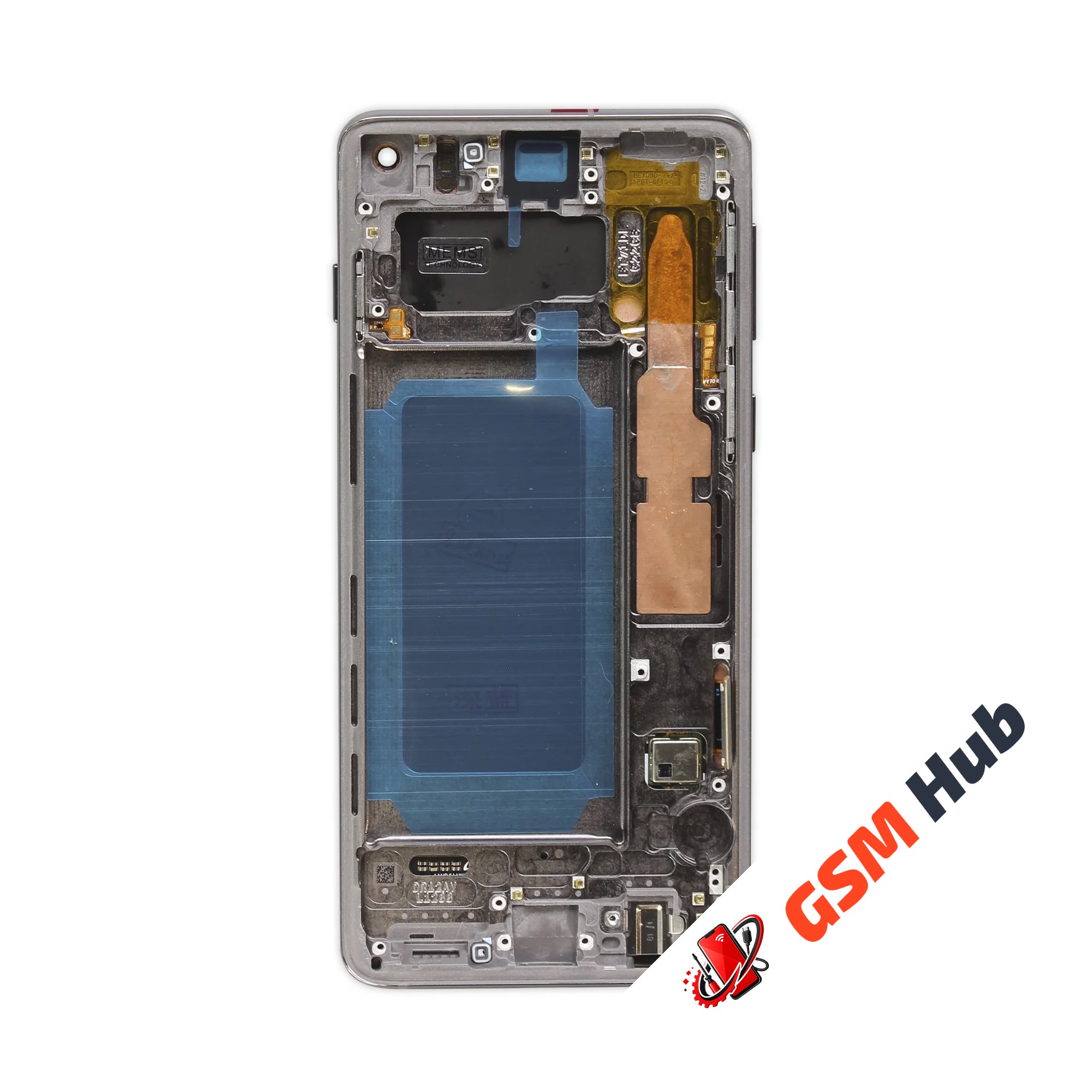 Дисплей Samsung Galaxy S10 (G973F / DS) REF (В рамке) (Черный)