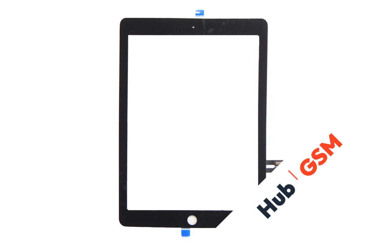 Стекло с тачскрином iPad 6 9.7 (2018) Оригинал (Черный)