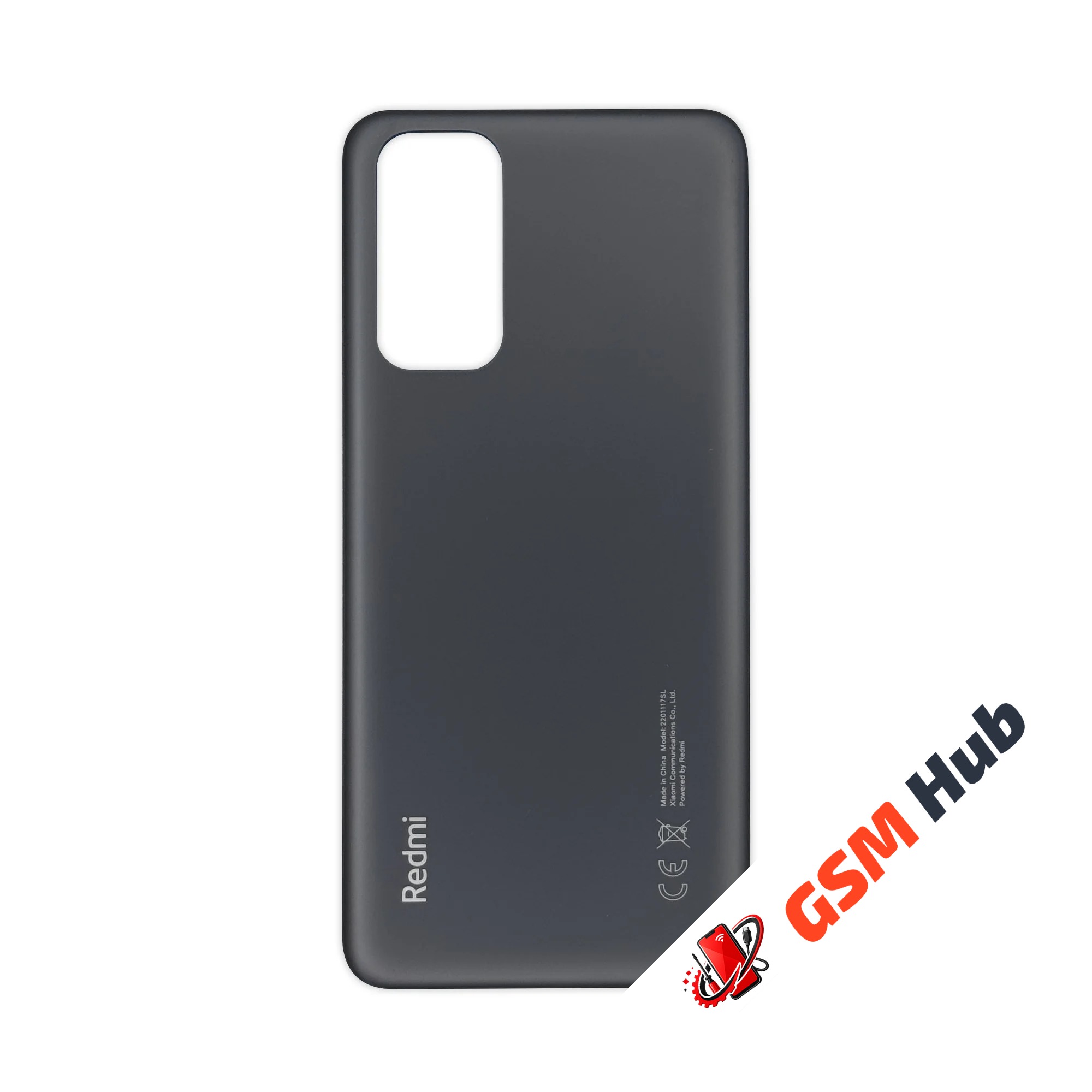 Задняя крышка Xiaomi Redmi Note 11 5G (21091116AC) / Redmi Note 11S 5G (22031116BG) (Серый) Premium