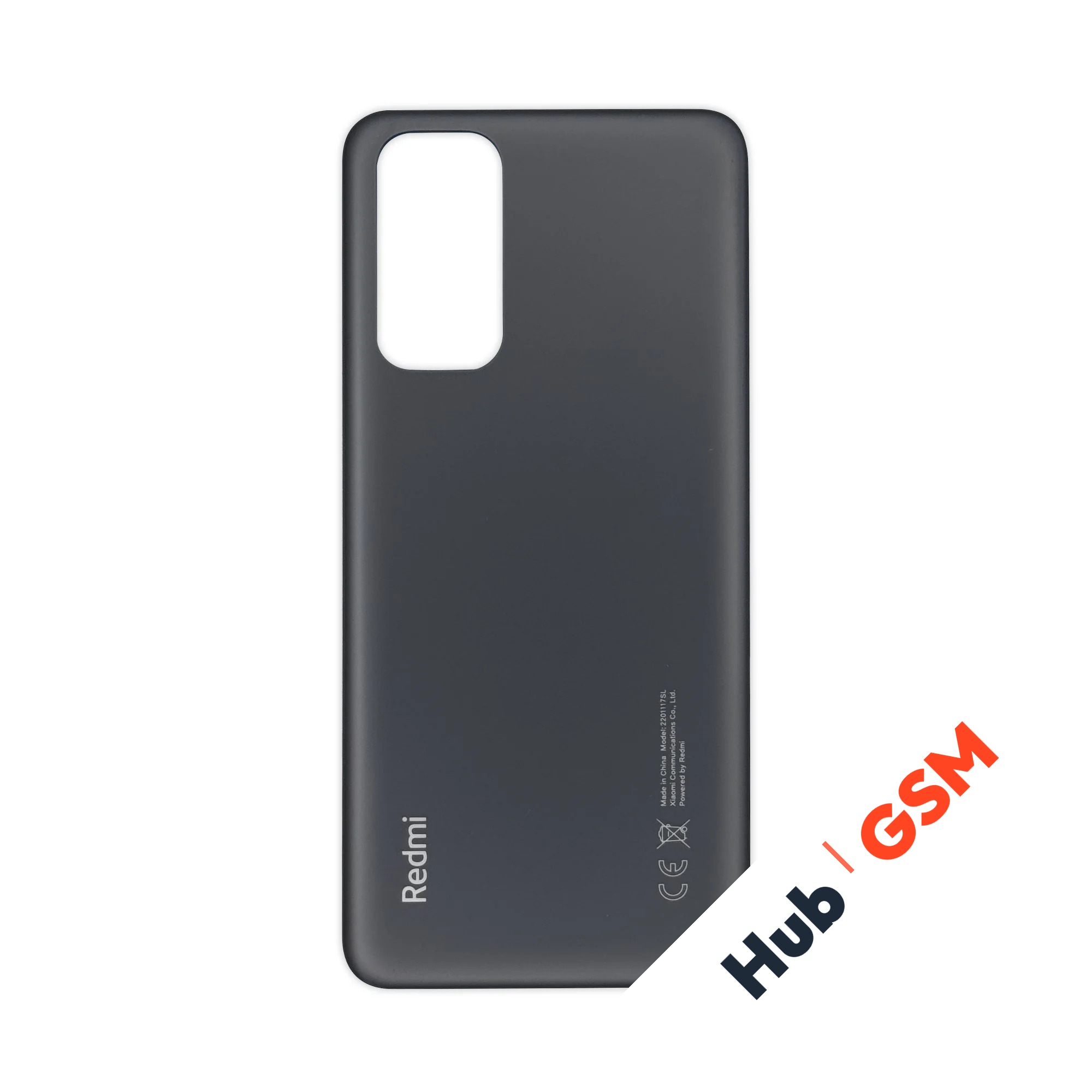 Задняя крышка Xiaomi Redmi Note 11 5G (21091116AC) / Redmi Note 11S 5G (22031116BG) (Серый) Premium