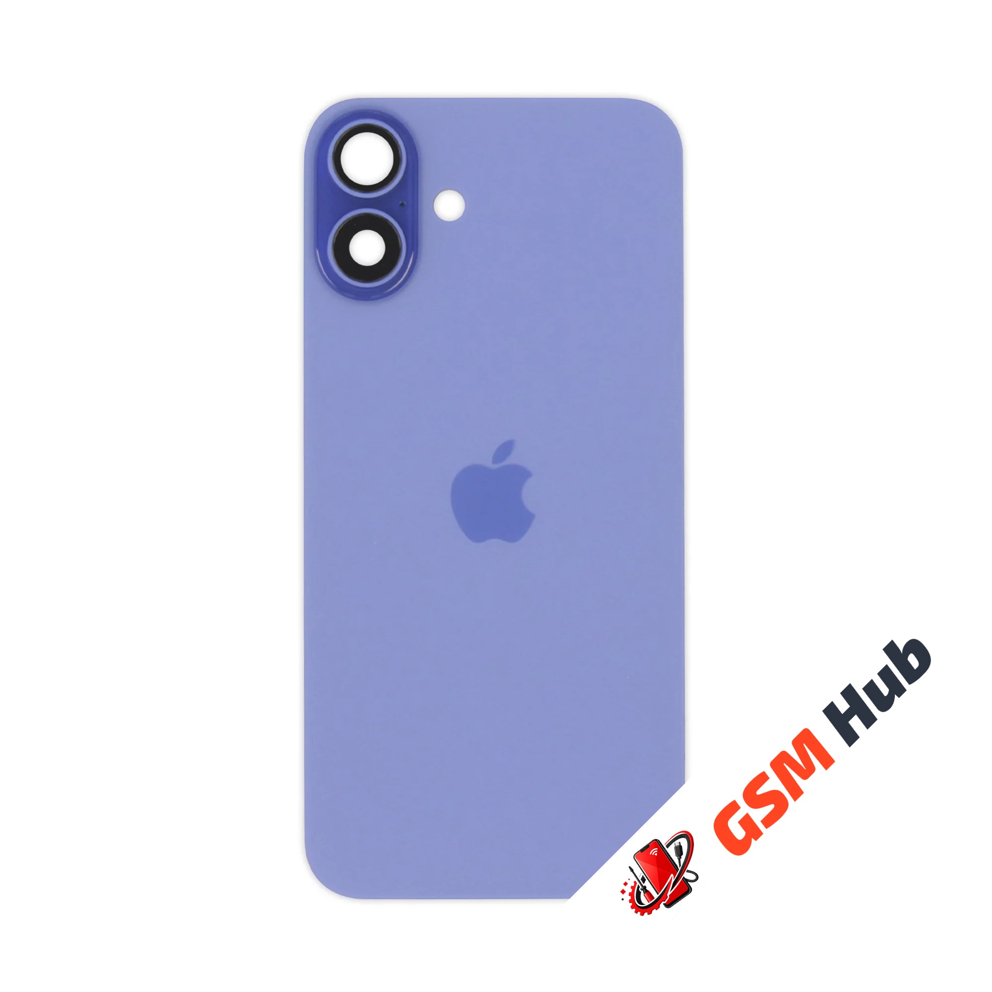 Задняя крышка (стекло) в сборе с рамкой iPhone 16 Plus Оригинал (Ultramarine)