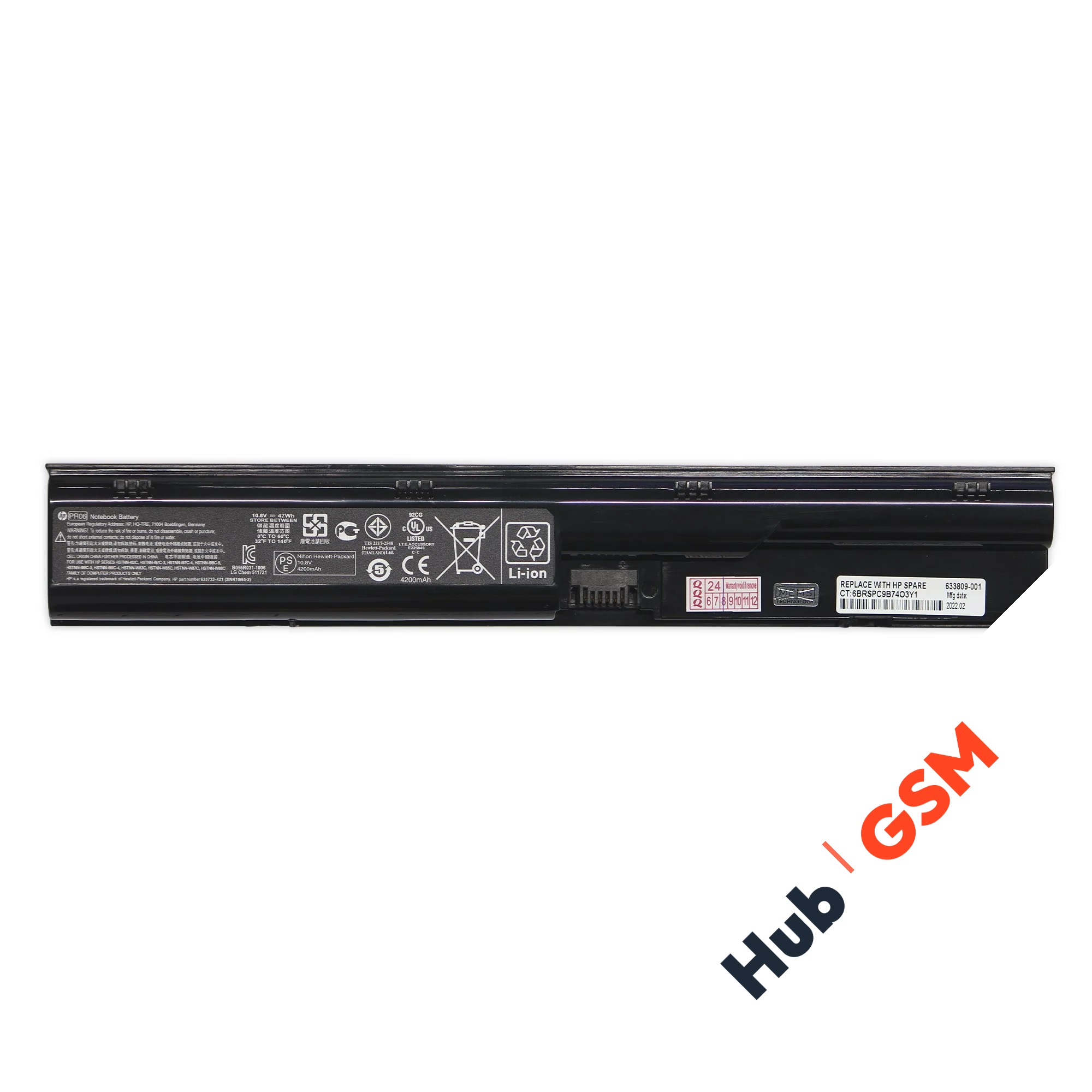 Аккумулятор HP ProBook 4330s / 4331s / 4430s / 4431s / 4435s / 4436s / 4440s / 4441s / 4446s / ... /