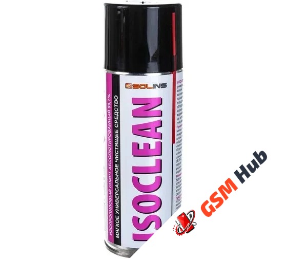 Изопропанол Isoclean Solins, спрей 400мл