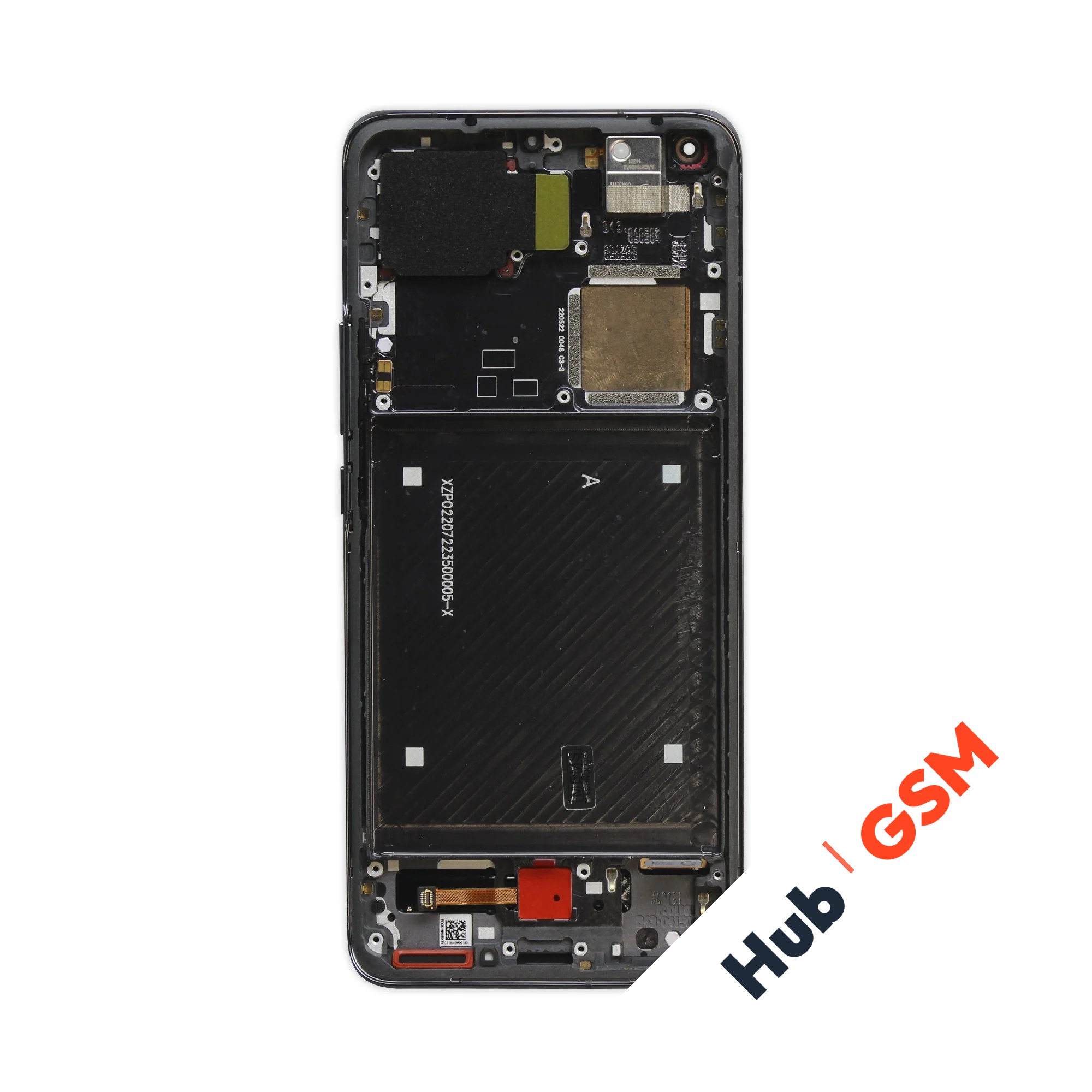 Дисплей Xiaomi Mi 11 Ultra (M2102K1G) (Оригинал) (В рамке) (Черный) Hub GSM